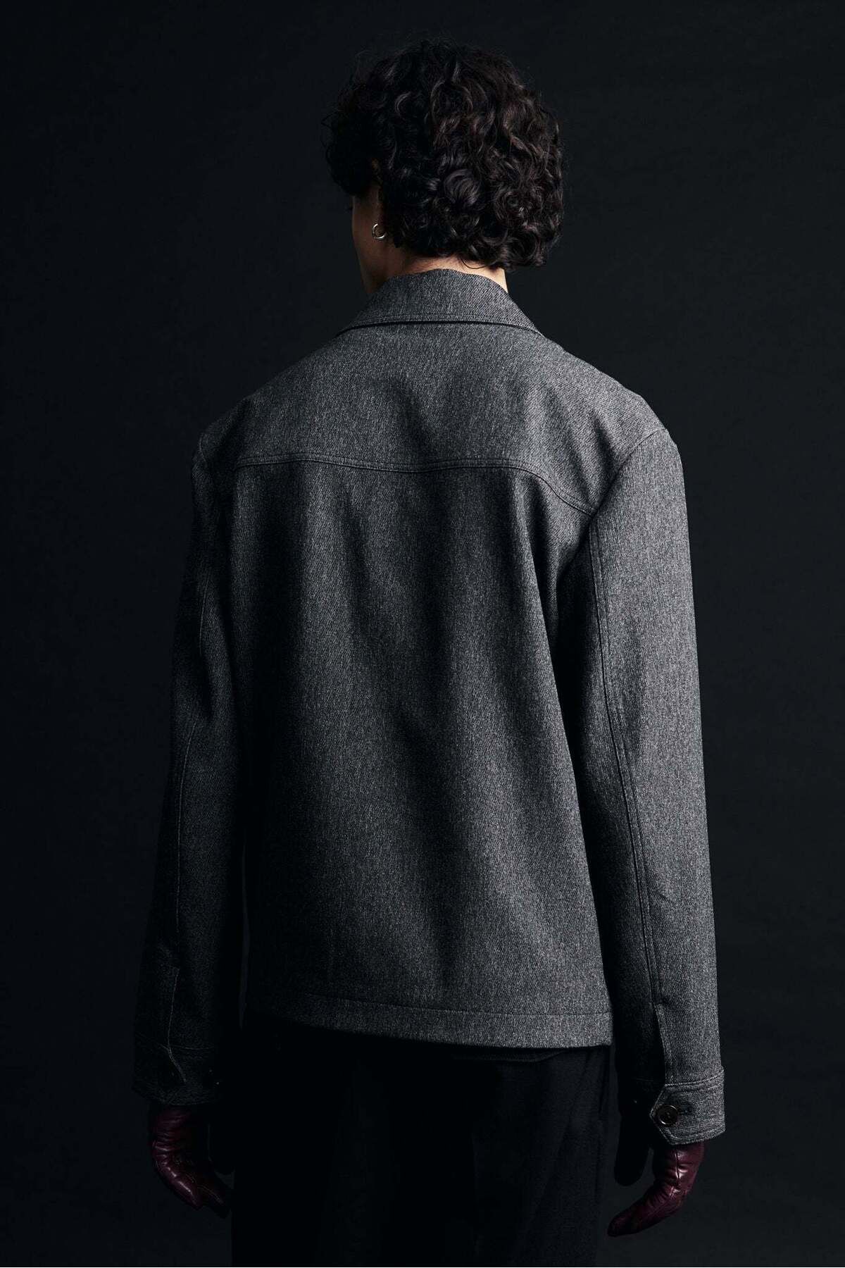 H&M-Regular Fit Twill shacket 3
