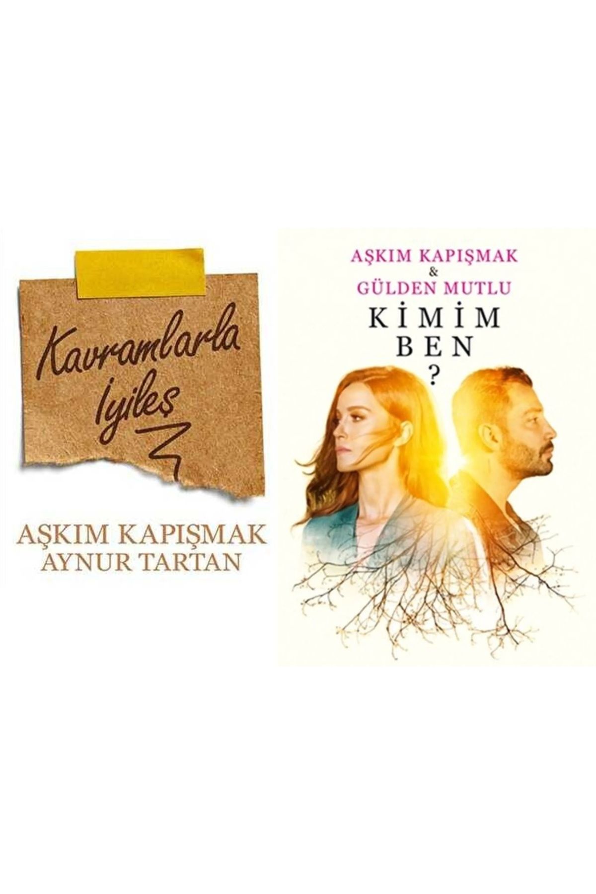 Kişisel Yayınlar Aşkım Kapışmak 2 Kitap Set Kimim Ben + Kavramlarla İyileş