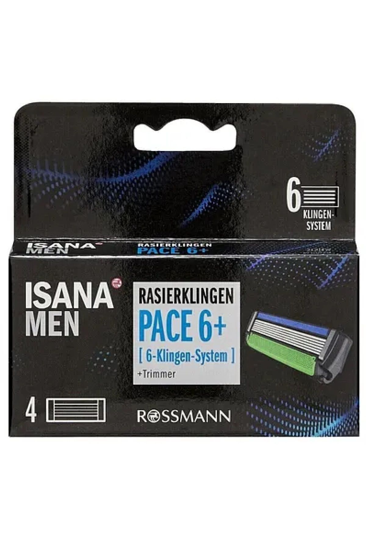 AymiyA Isaname Tıraş Makinası Yedek Kartuş Pace 6 6 Bıçaklı Sistem Için 4'li