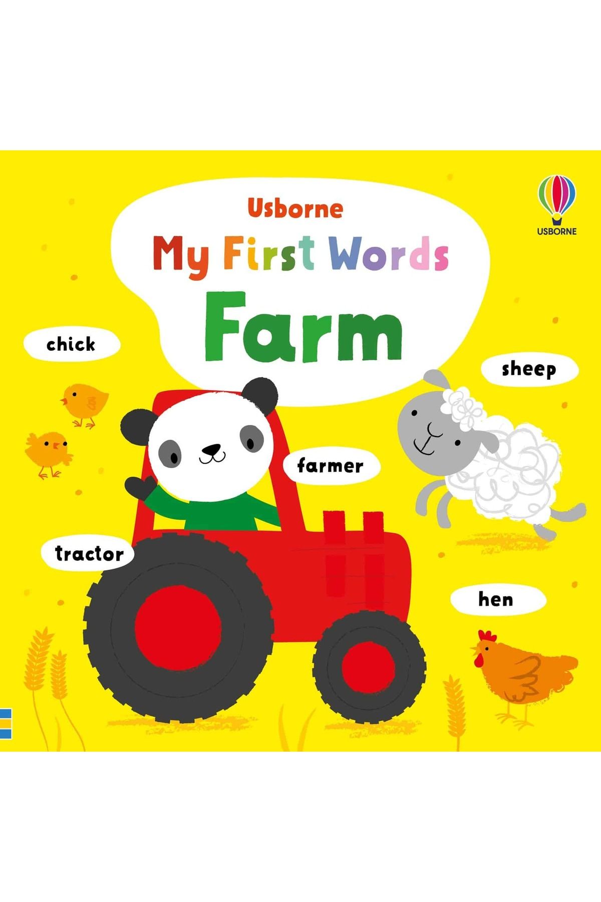 Usborne-Children's book - My First Word Book Farm 1