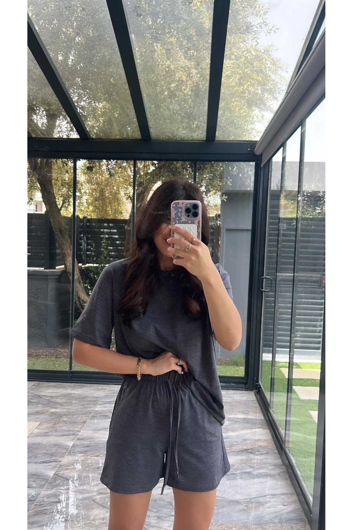 Mars Şort - Tshirt Basic Takım
