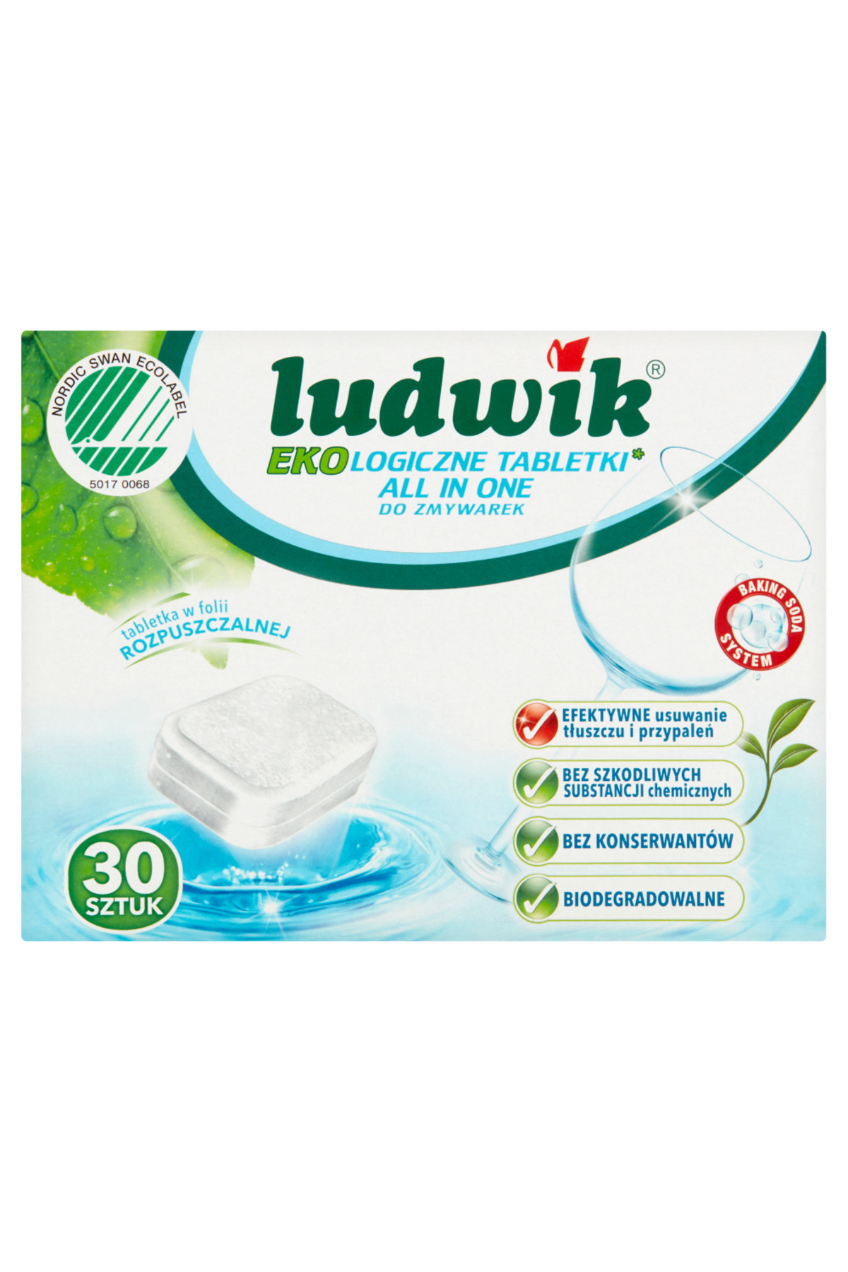 LUDWİK Detergent Pentru Masina De Spalat Vase, Ludwik, 30 De Bucati, 540 G - One Size