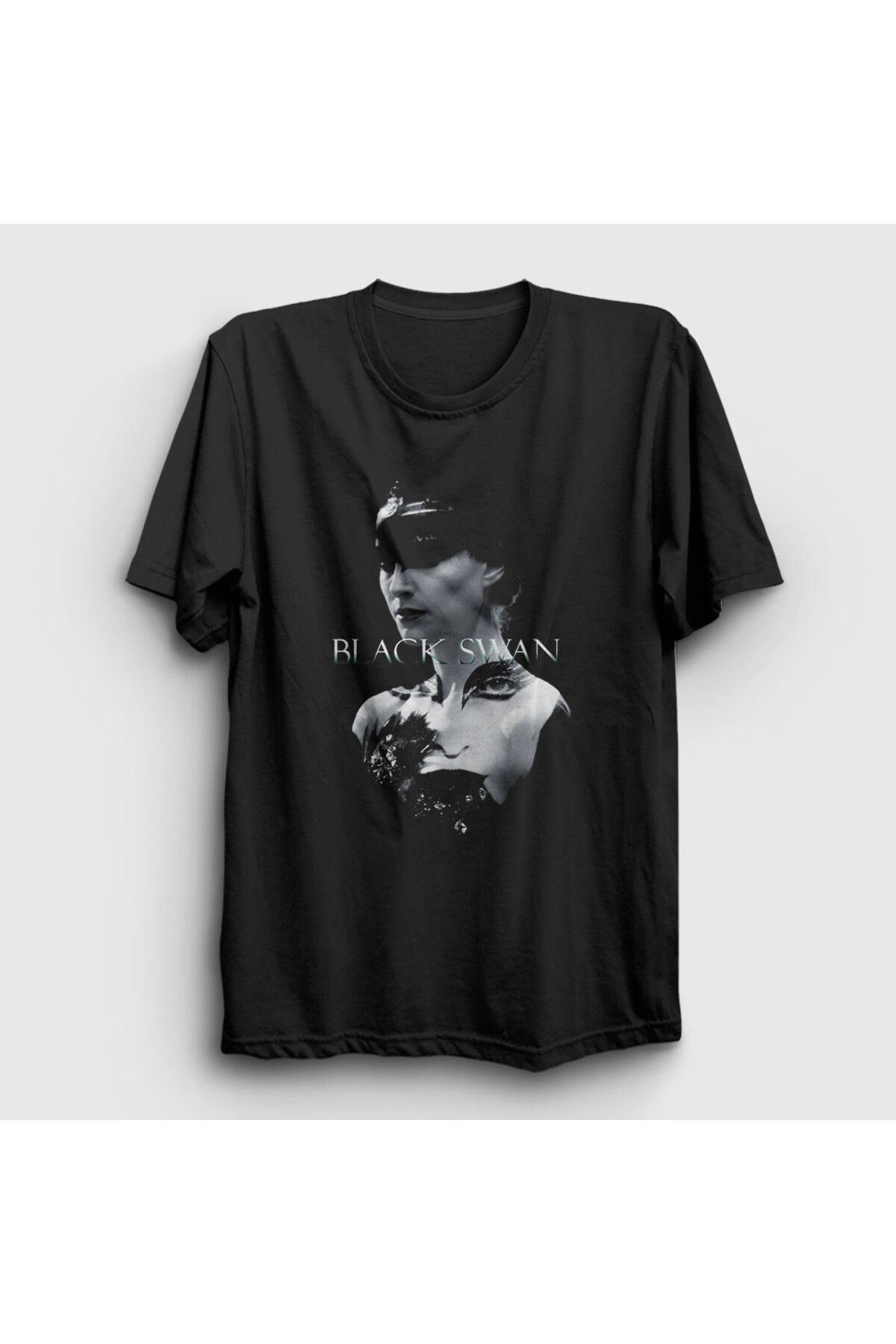 Presmono Unisex Siyah Nina V2 Black Swan Bale Balerin T-Shirt 550540tt