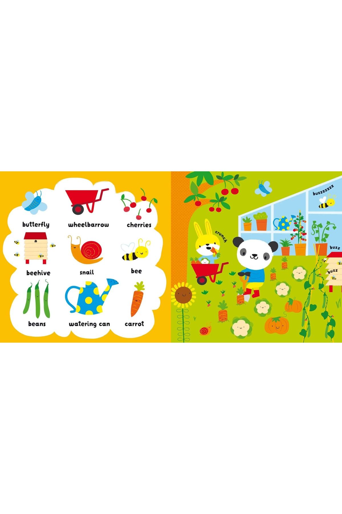 Usborne-Children's book - My First Word Book Farm 4