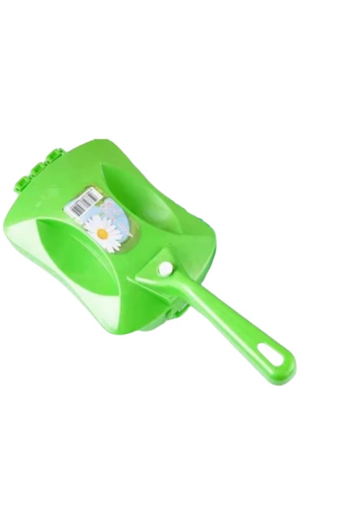ABYZ-Carpet brush, 3 wheels, simple model, removable handle, 16 x 12 cm, green color 2