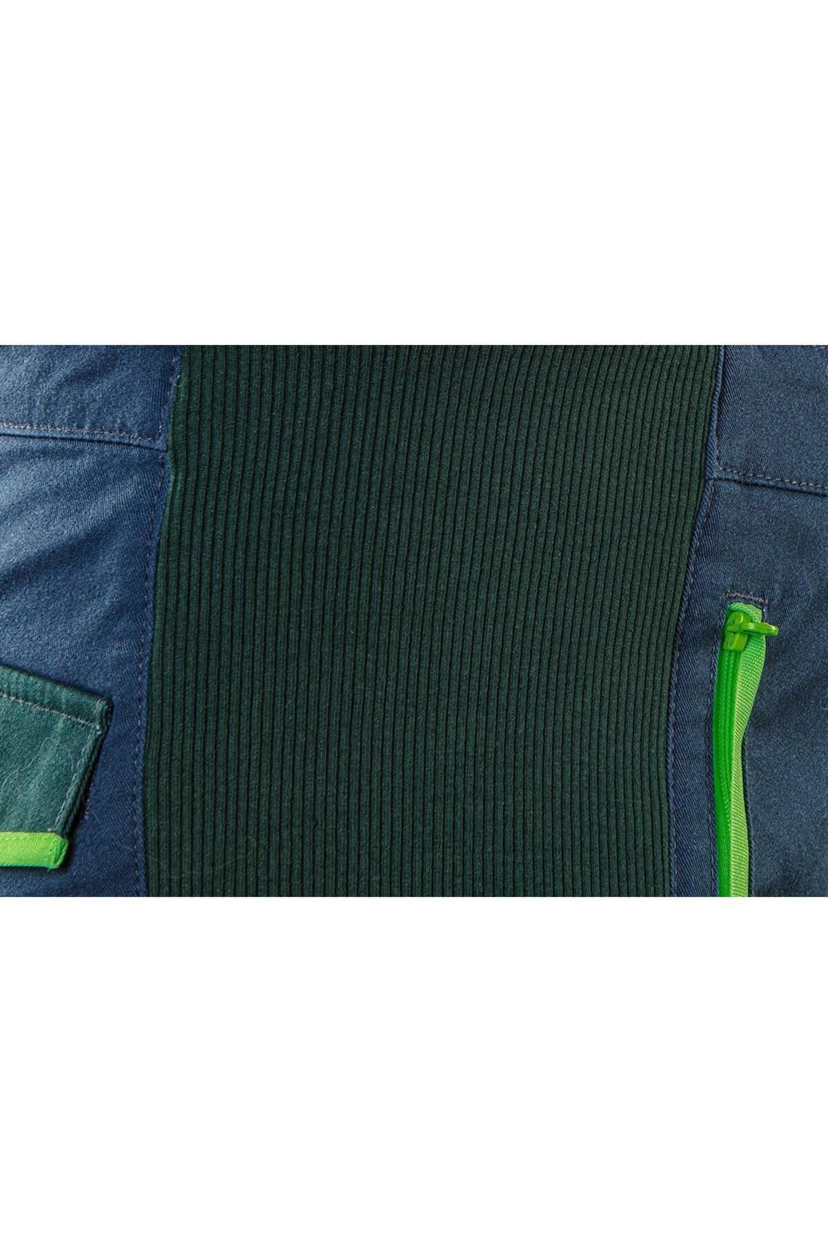 NEO-Work trousers with bib, overalls, Premium model, size S/48, 5