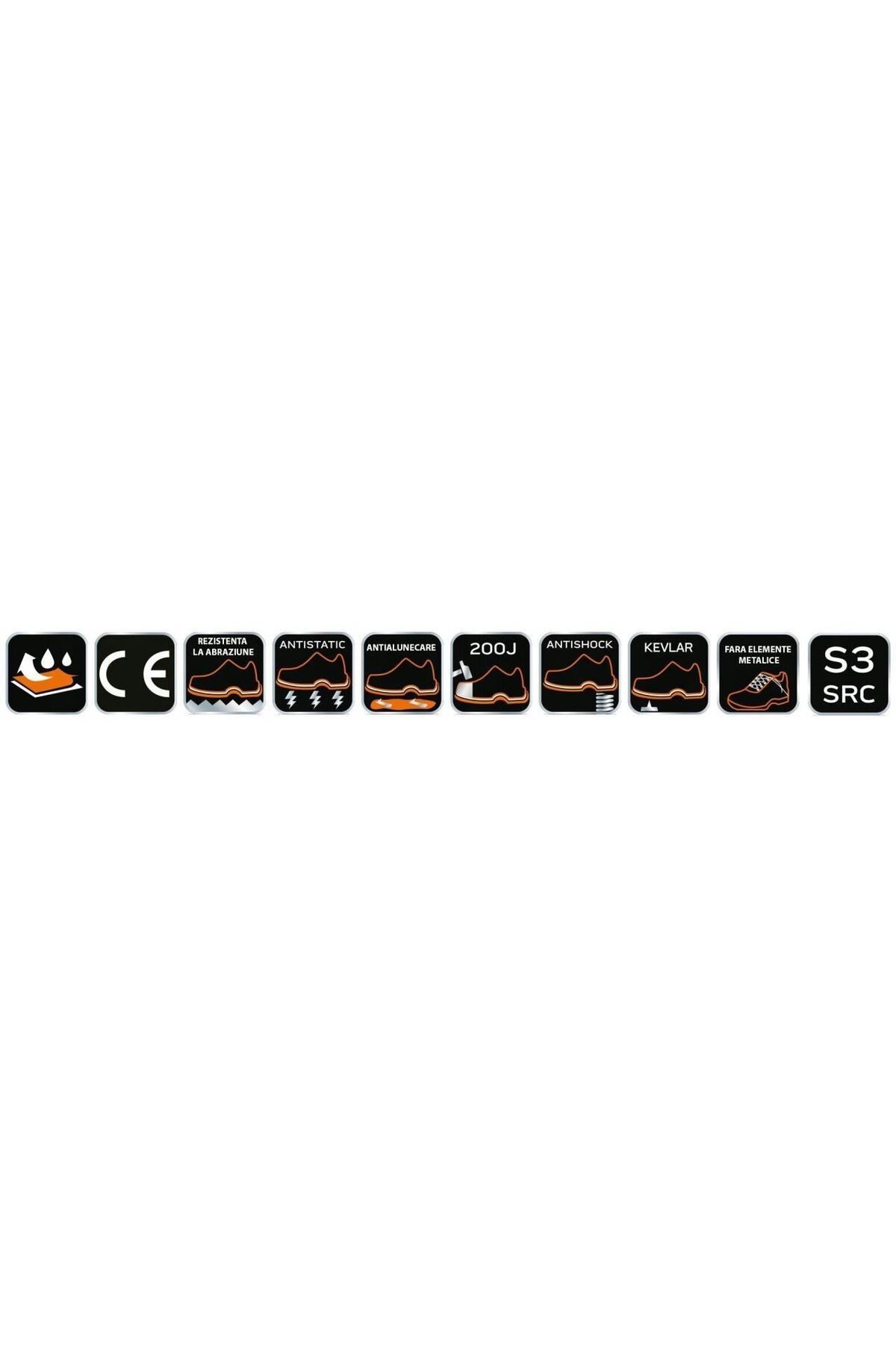 NEO-Bocanci de lucru pentru femei, S3, SRC, piele, bombeu compozit, marimea 40, 3