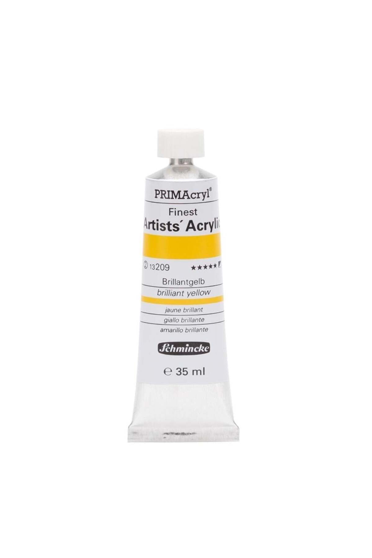 Schmincke Primacryl Artist Akrilik Boya 35 ml Seri 2 209 Brilliant Yellow