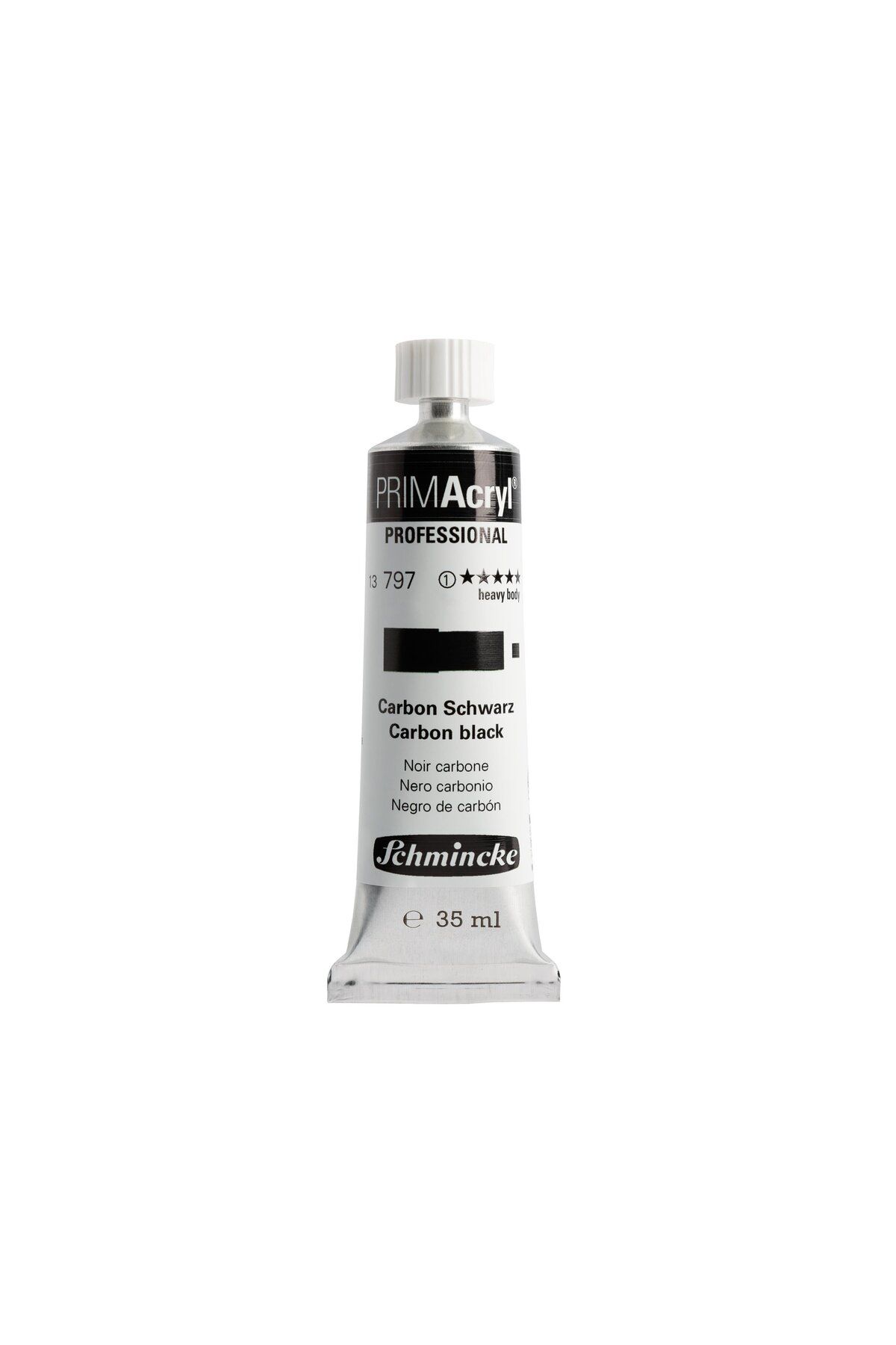 Schmincke Primacryl Artist Akrilik Boya 35 ml Seri 1 797 Carbon Black