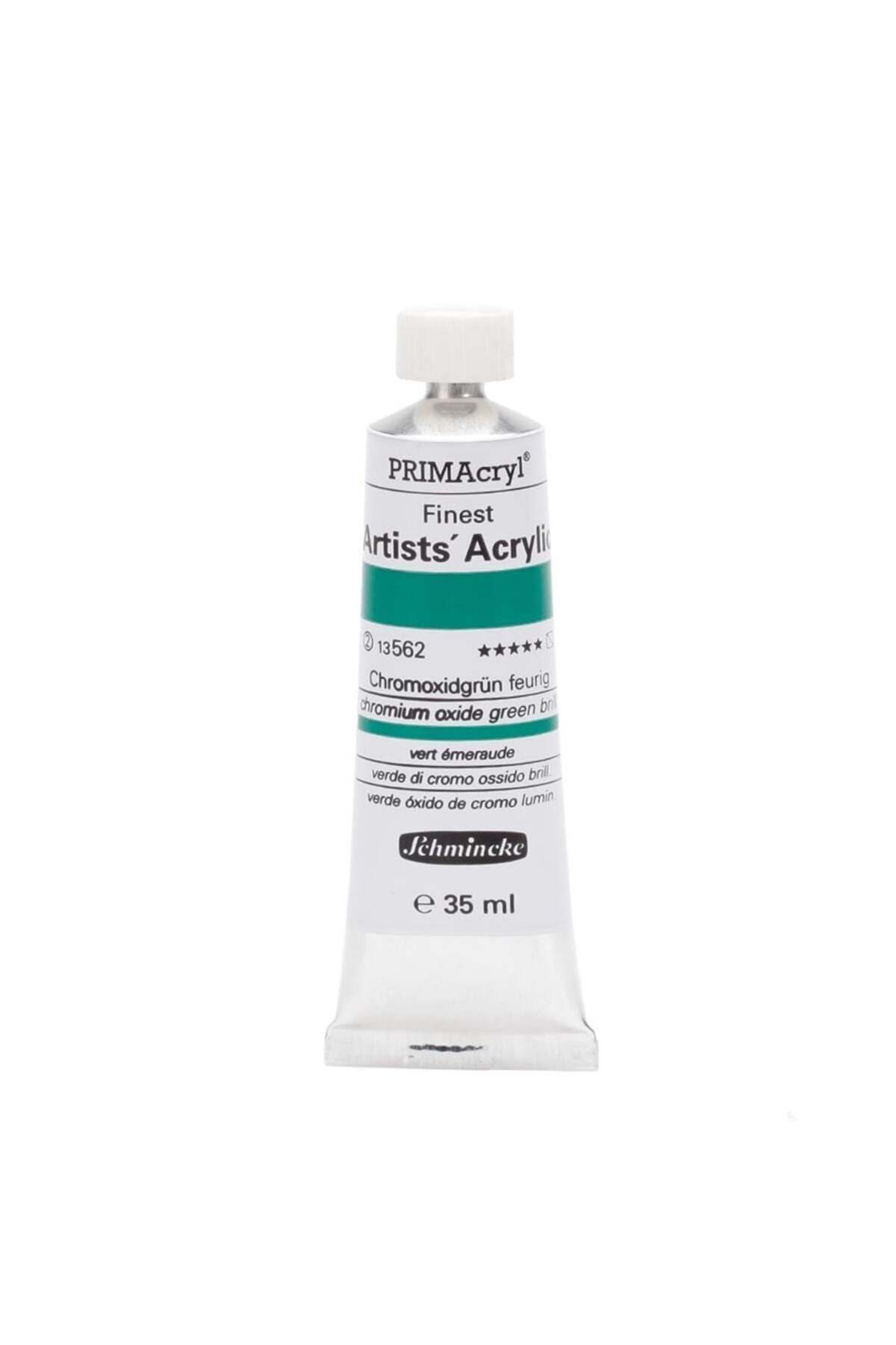 Schmincke Primacryl Artist Akrilik Boya 35 ml Seri 1 562 Chromium Oxide Green Brilliant