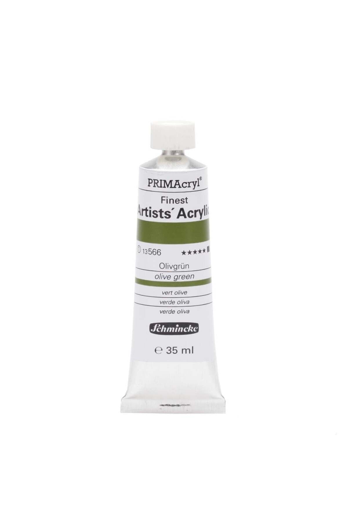 Schmincke Primacryl Artist Akrilik Boya 35 ml Seri 1 566 Olive Green