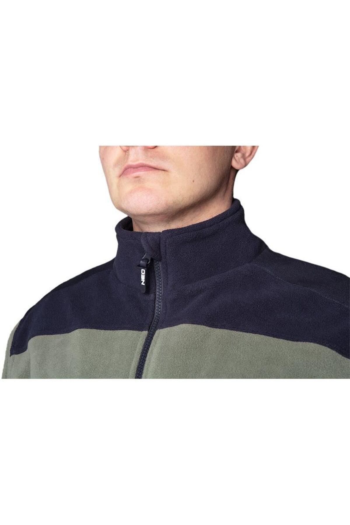 NEO-Work Jacket, Polar Fleece, Camo Pattern, Size L/52, 6