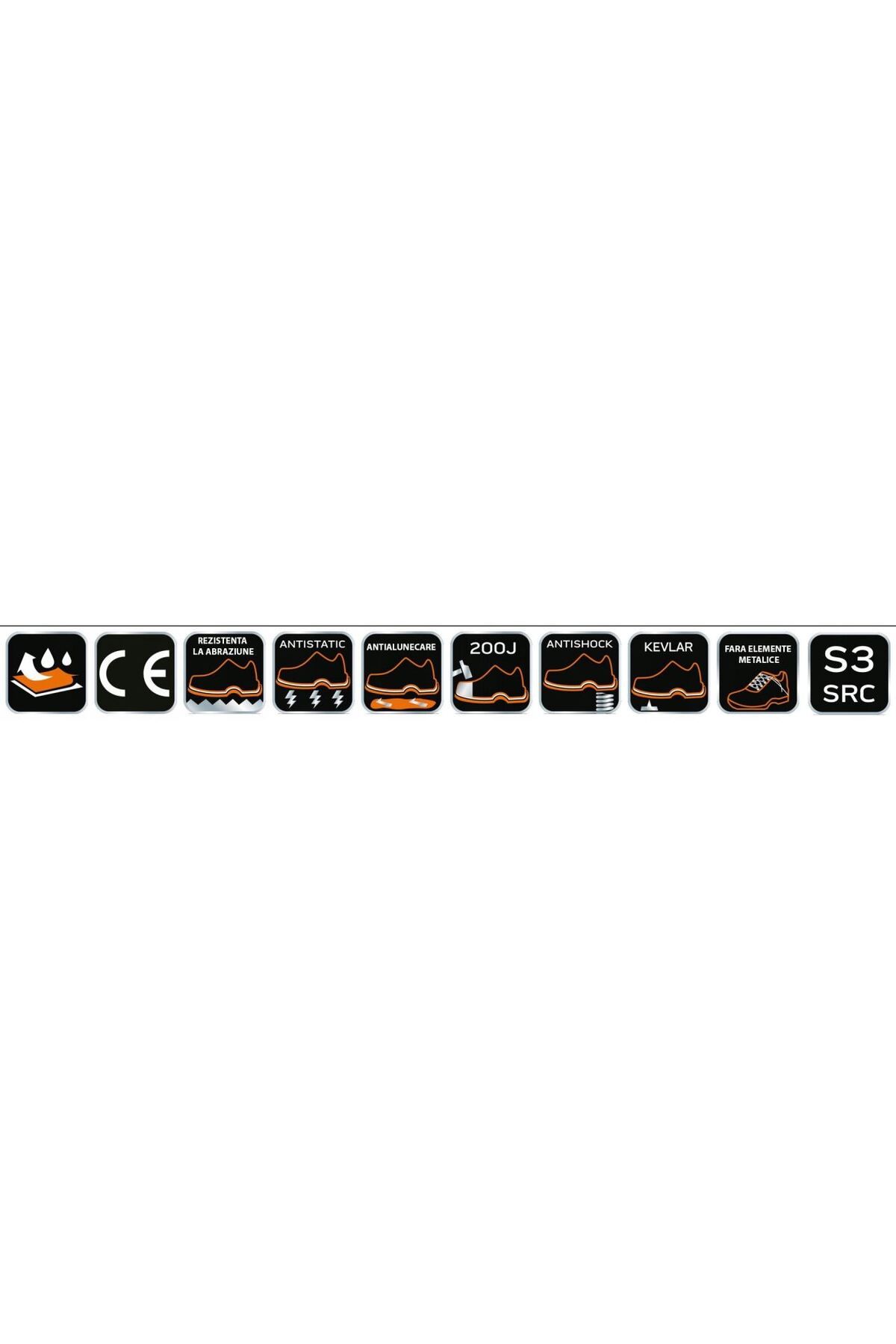 NEO-Bocanci de lucru pentru femei, S3, SRC, piele, bombeu compozit, marimea 38, 5