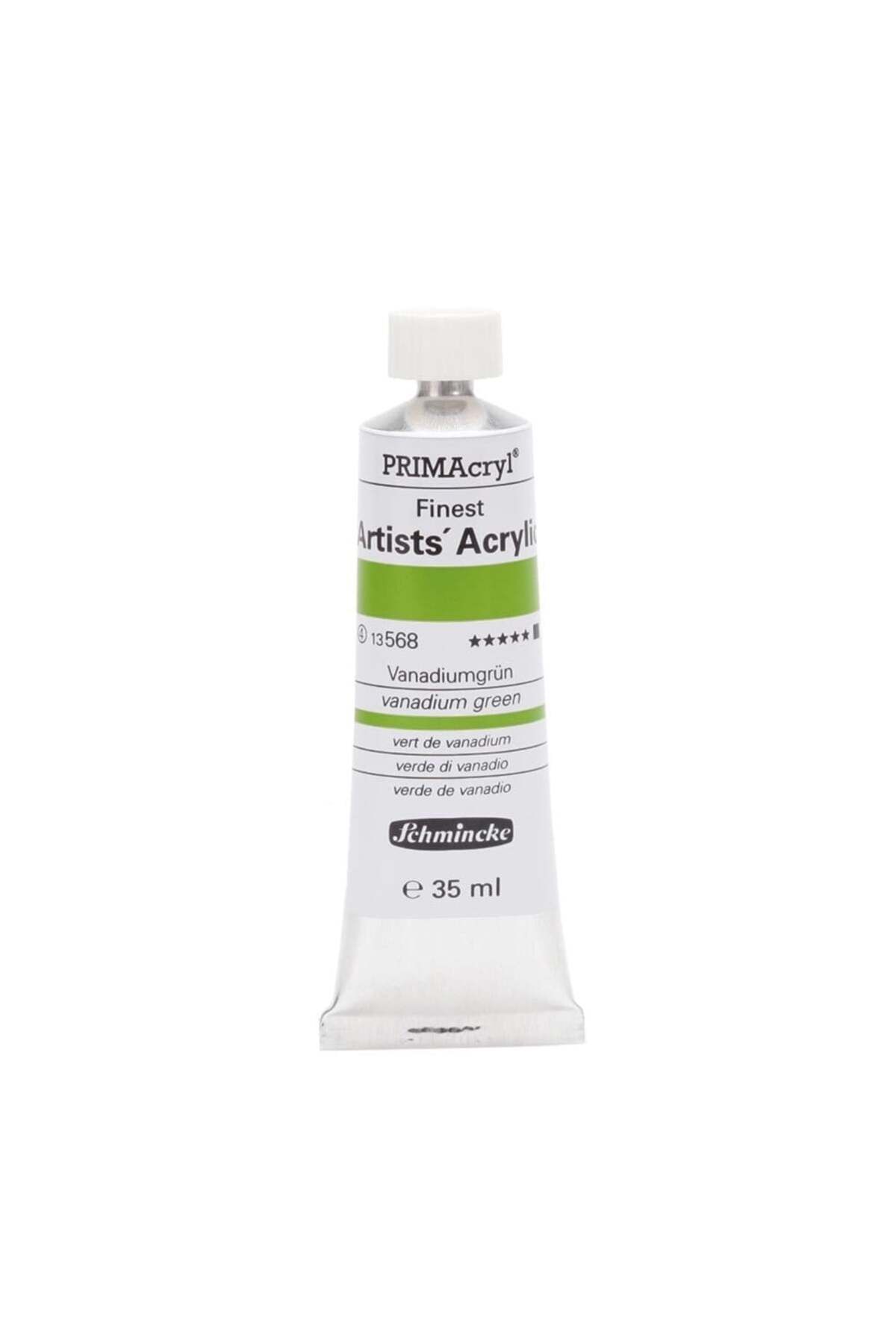 Schmincke Primacryl Artist Akrilik Boya 35 ml Seri 4 568 Vanadium Green
