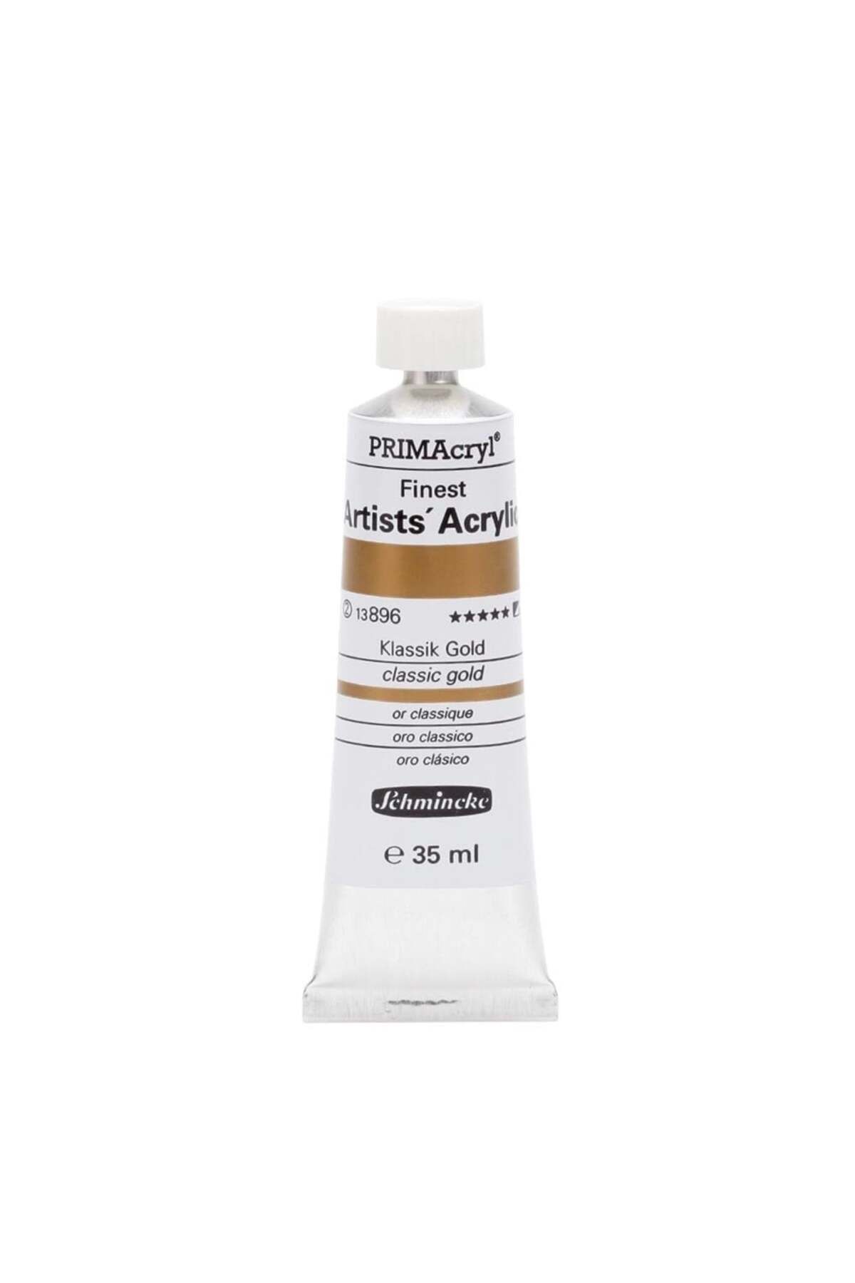 Schmincke Primacryl Artist Akrilik Boya 35 ml Seri 2 896 Classic Gold