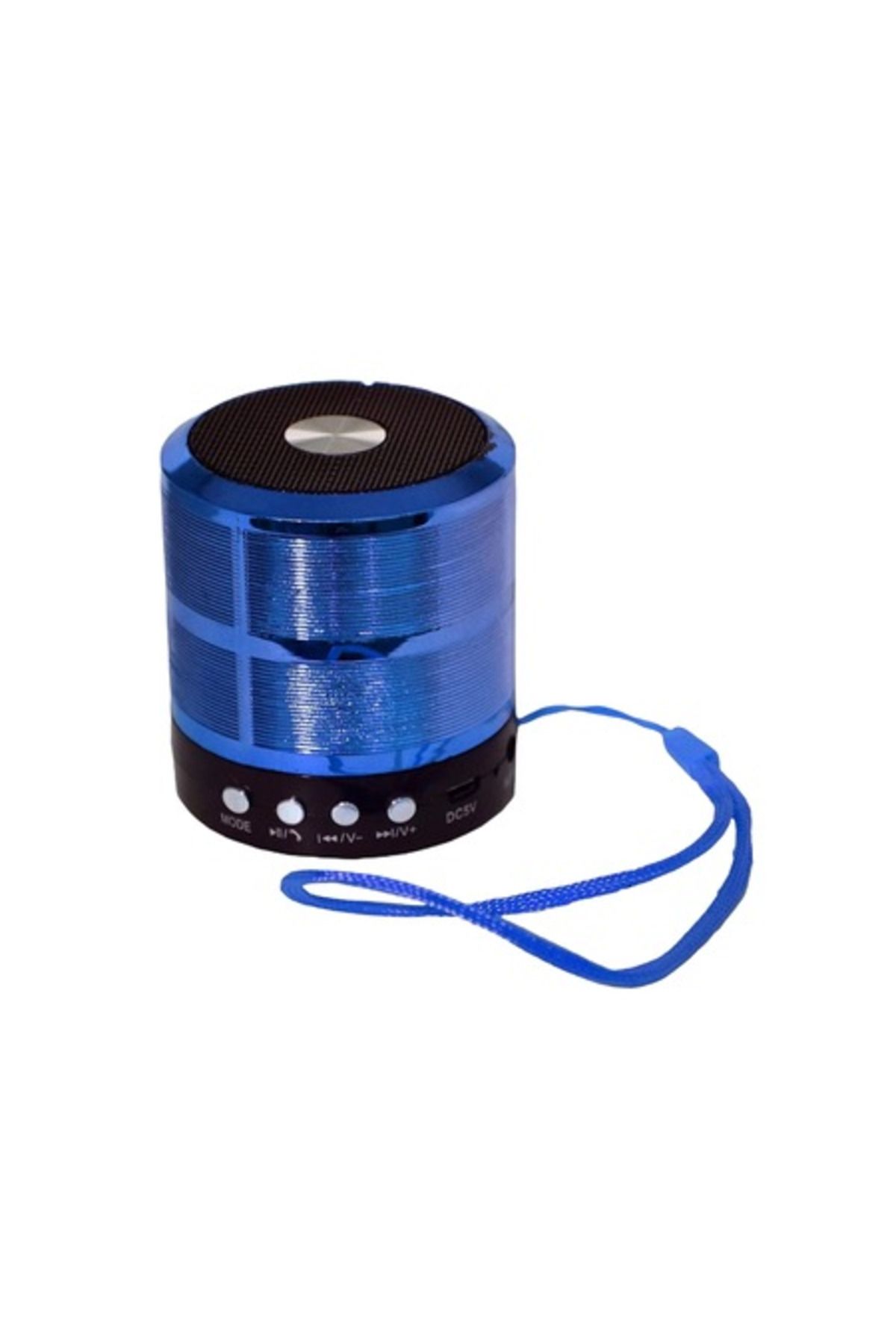ABYZ-Mini portable speaker, Metal body, Bluetooth, Miscro-SD Card. Radio, Aux, Blue 4