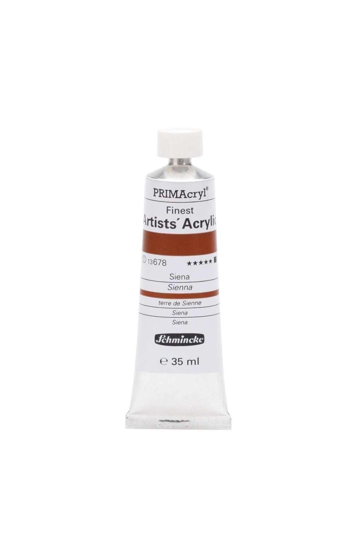 Schmincke Primacryl Artist Akrilik Boya 35 ml Seri 1 678 Sienna