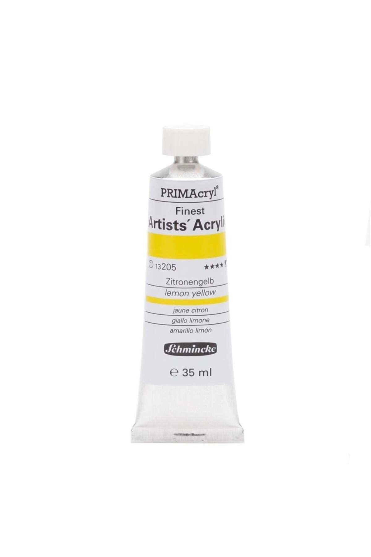 Schmincke Primacryl Artist Akrilik Boya 35 ml Seri 1 205 Lemon Yellow