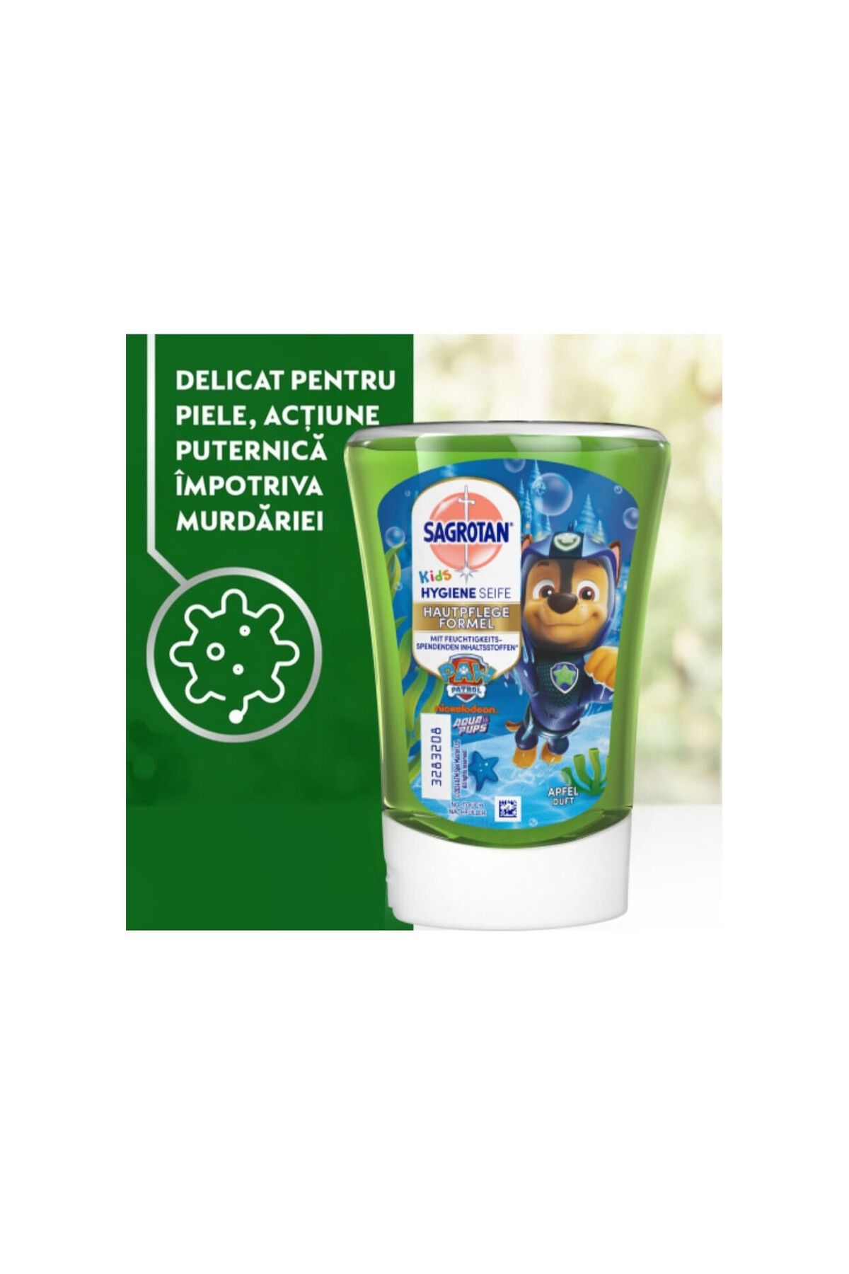 Dettol-Sagrotan Kids No Touch antibacterial liquid soap refill with Apple for the automatic sensor dispenser 3