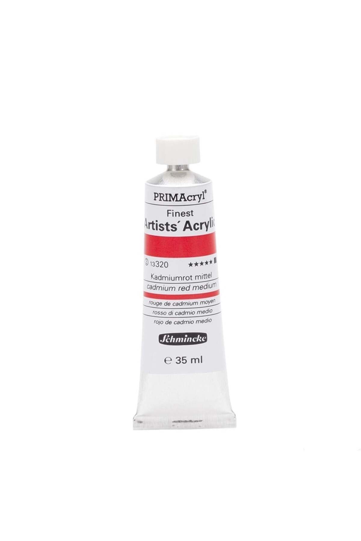 Schmincke Primacryl Artist Akrilik Boya 35 ml Seri 3 320 Cadmium Red Medium