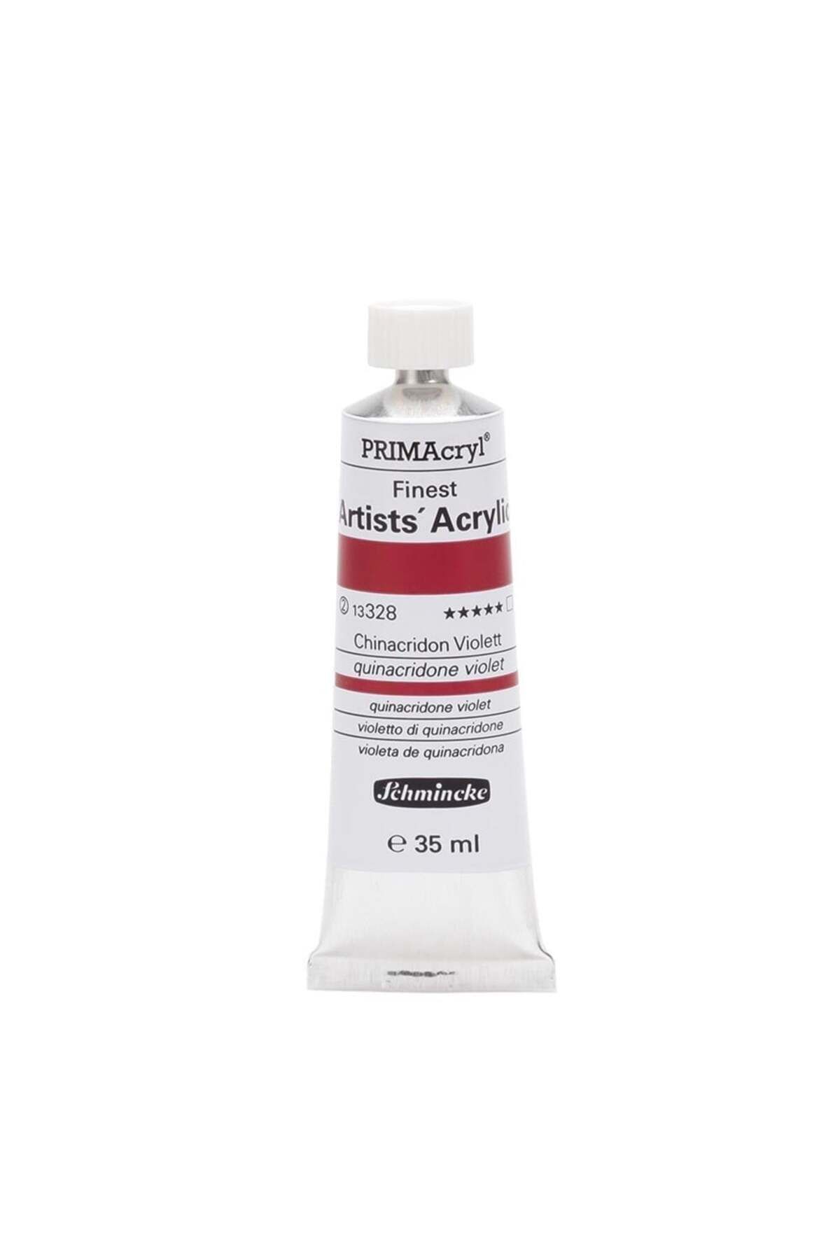 Schmincke Primacryl Artist Akrilik Boya 35 ml Seri 2 328 Quinacridone Violet