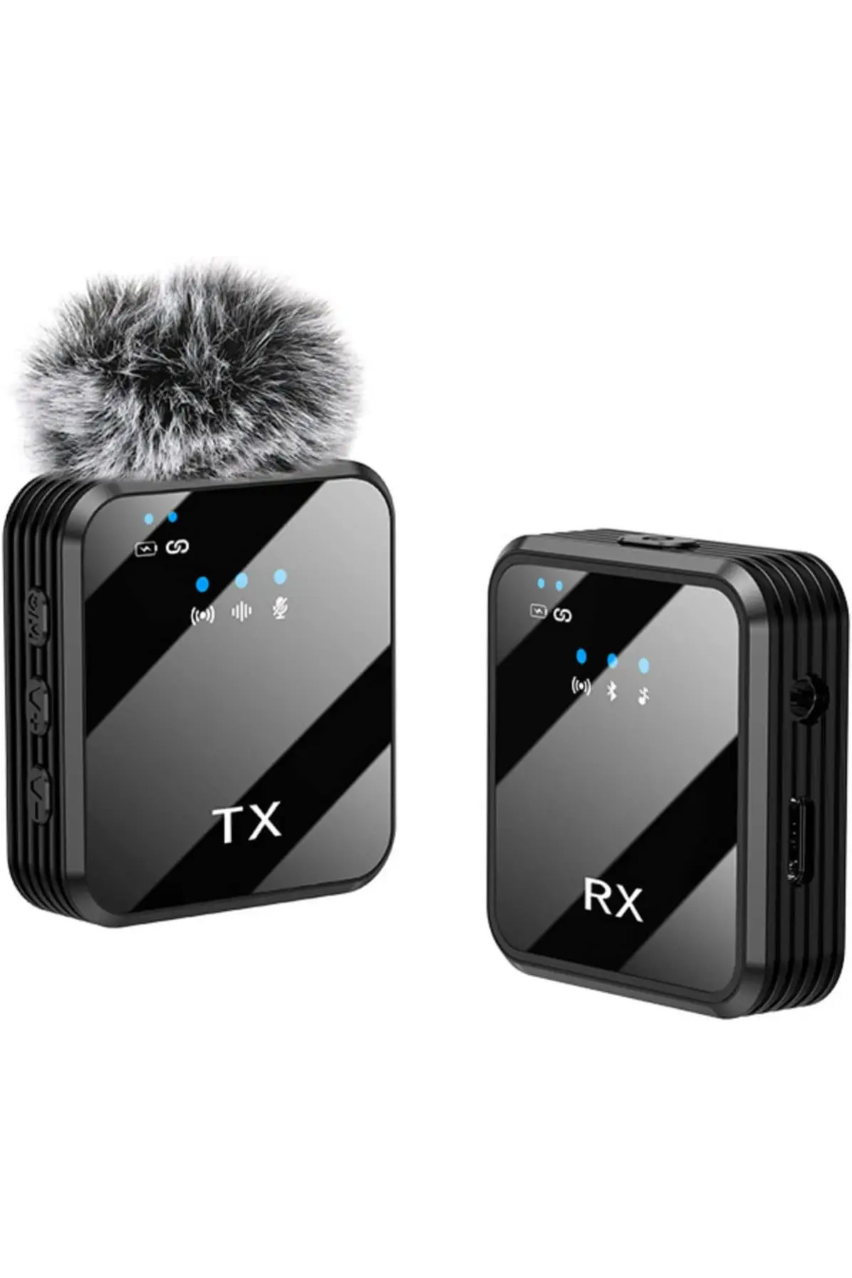 Zherqon-Professional Wireless Lavalier Microphone, Bluetooth, Transmitter TX 6H, Receiver RX 20H, Plug and P 1