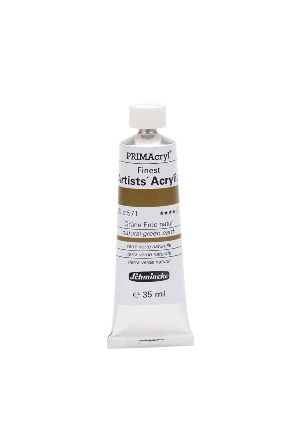 Schmincke Primacryl Artist Akrilik Boya 35 ml Seri 1 571 Natural Green Earth