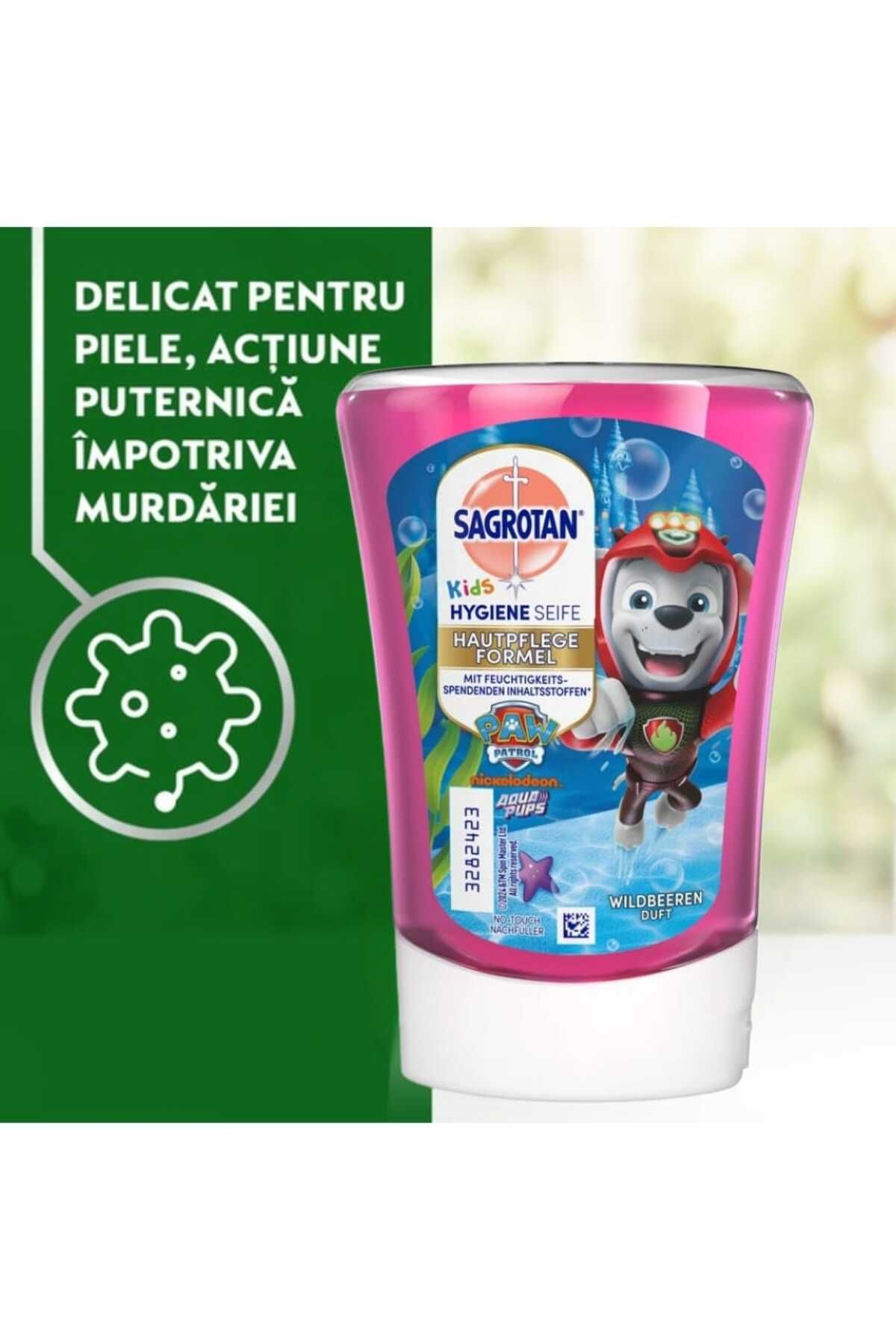 Dettol-Sagrotan No Touch Kids Soap Dispenser Set: Liquid soap dispenser with sensor + 5 soap refills, 250 ml 4