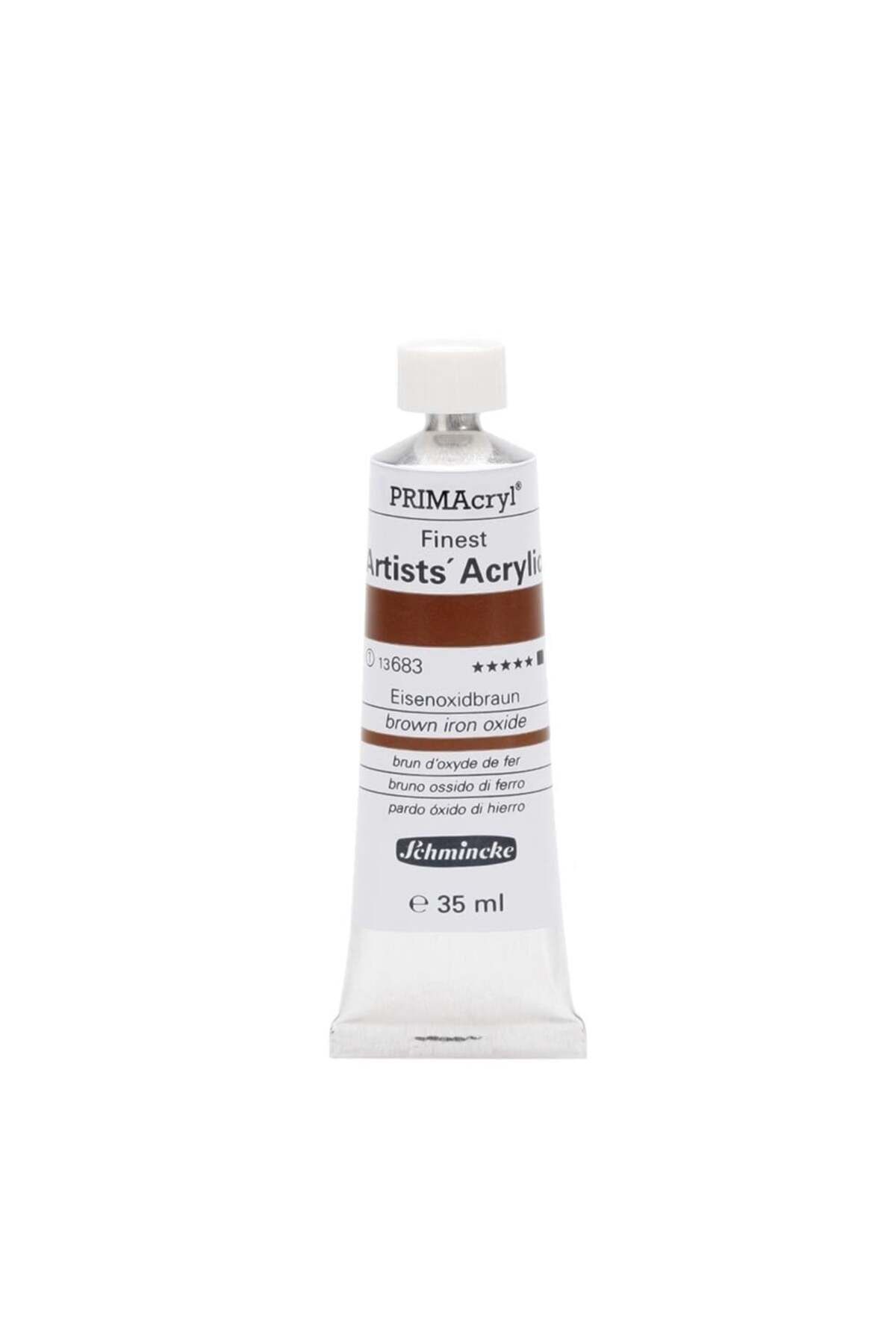 Schmincke Primacryl Artist Akrilik Boya 35 ml Seri 1 683 BroIron Oxide