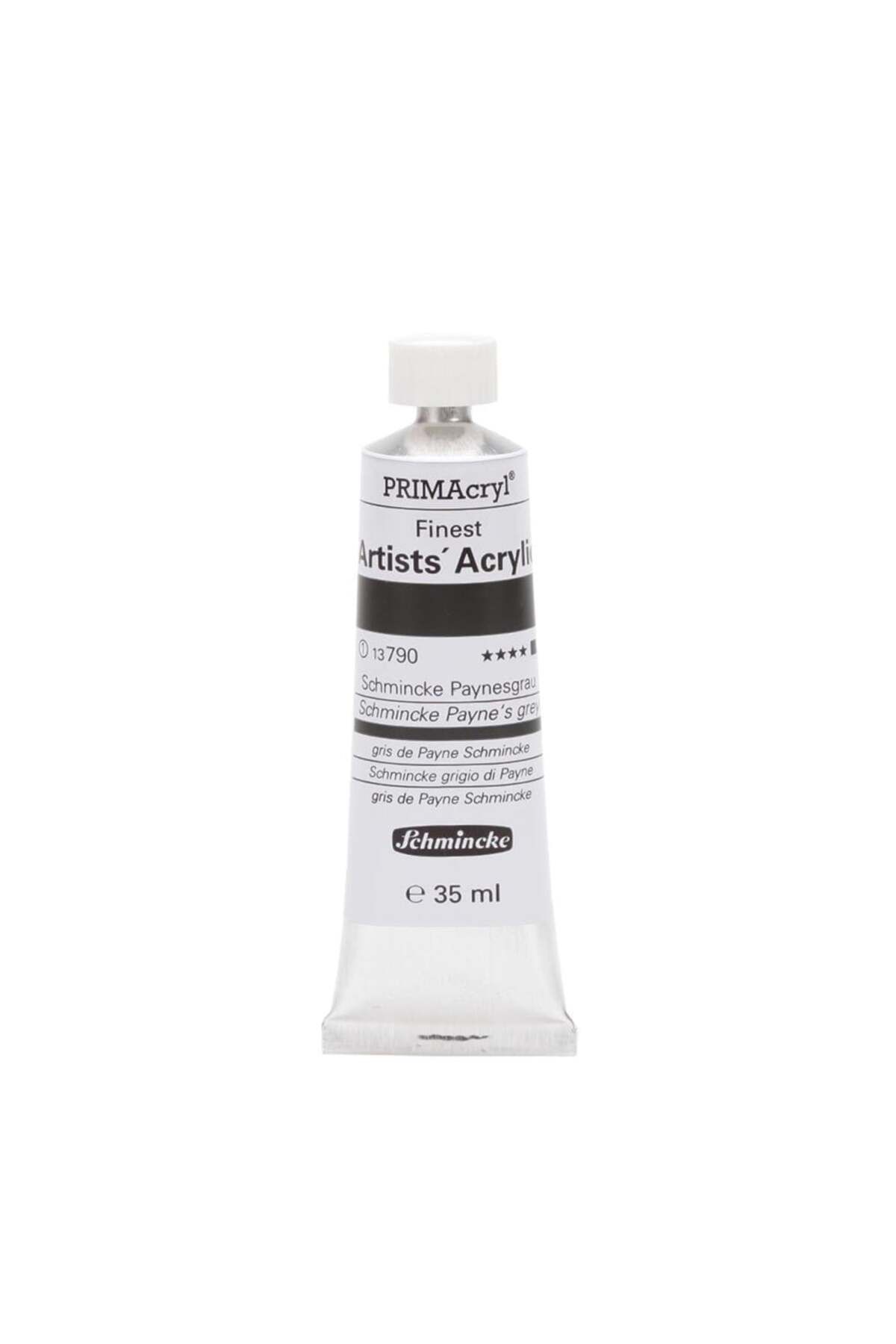 Schmincke Primacryl Artist Akrilik Boya 35 ml Seri 1 790 Schmincke Payne'S Grey