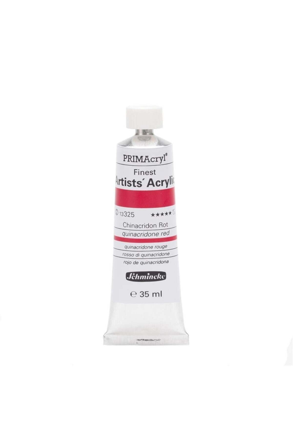 Schmincke Primacryl Artist Akrilik Boya 35 ml Seri 2 325 Quinacridone Red