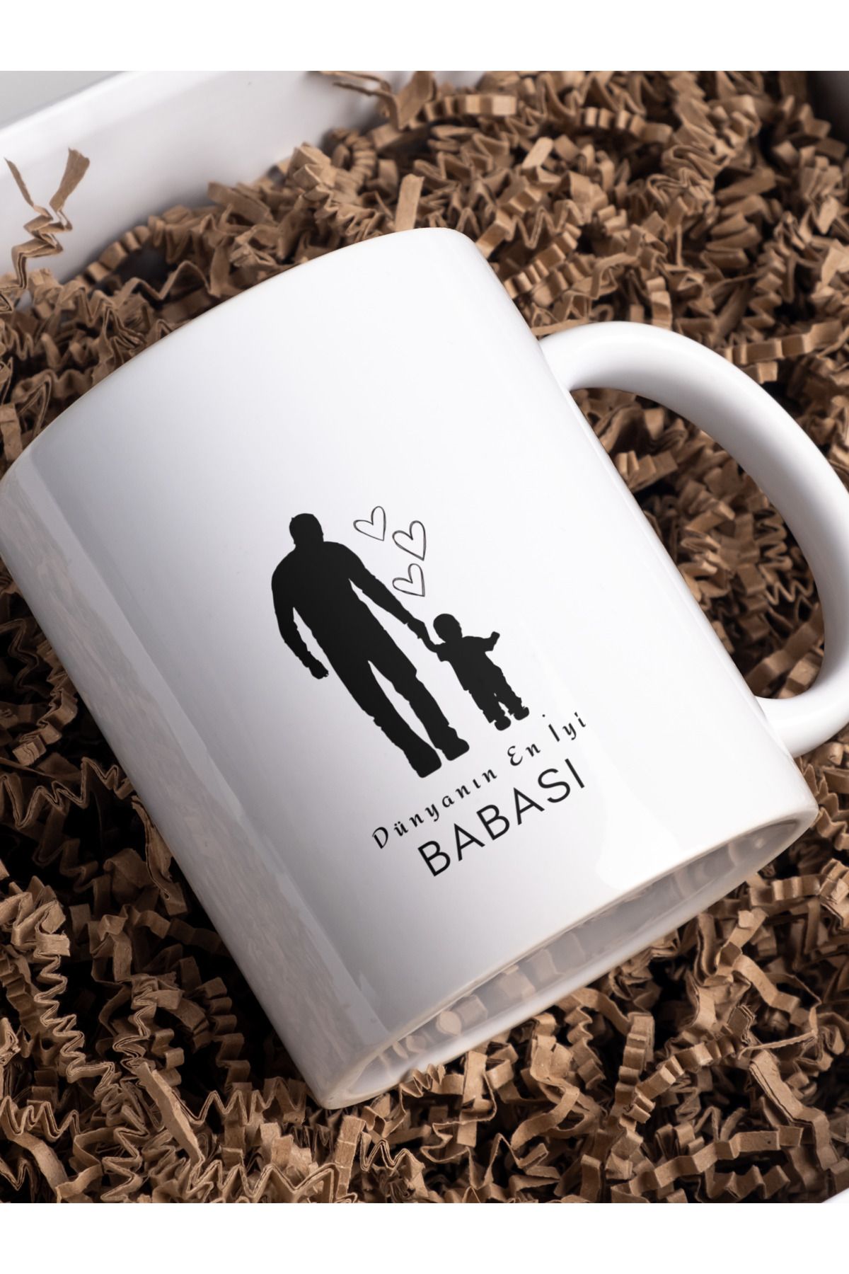 BİBANAPROMOSYON Kupa Bardak, Babalar Günü Tasarım, Porselen Kupa, Hediyelik Kupa, Baskılı Kupa Desenli Kupa Bardak