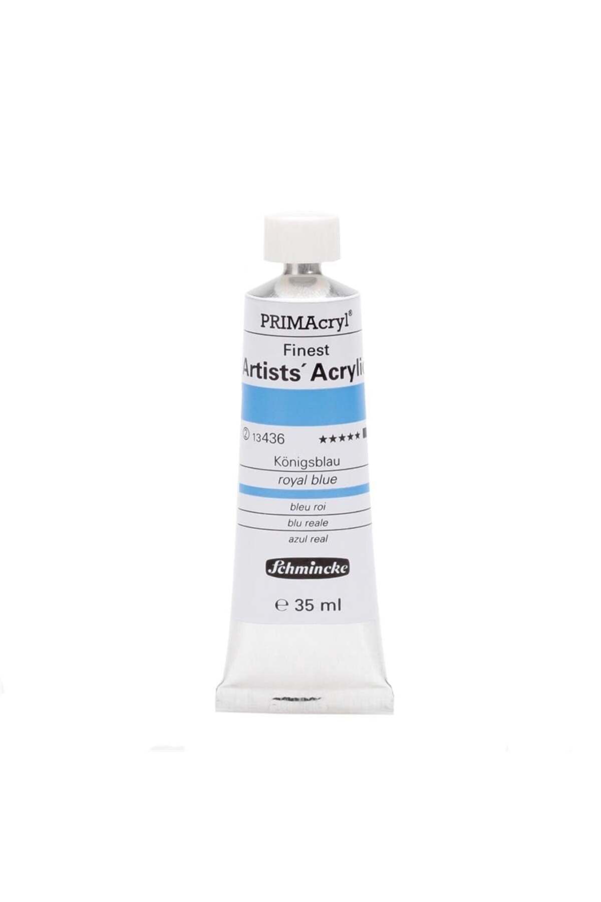 Schmincke Primacryl Artist Akrilik Boya 35 ml Seri 2 436 Royal Blue