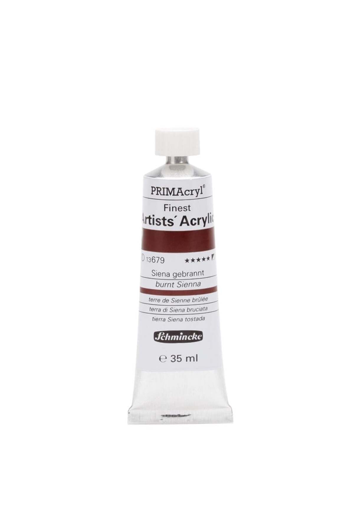 Schmincke Primacryl Artist Akrilik Boya 35 ml Seri 1 679 Burnt Sienna