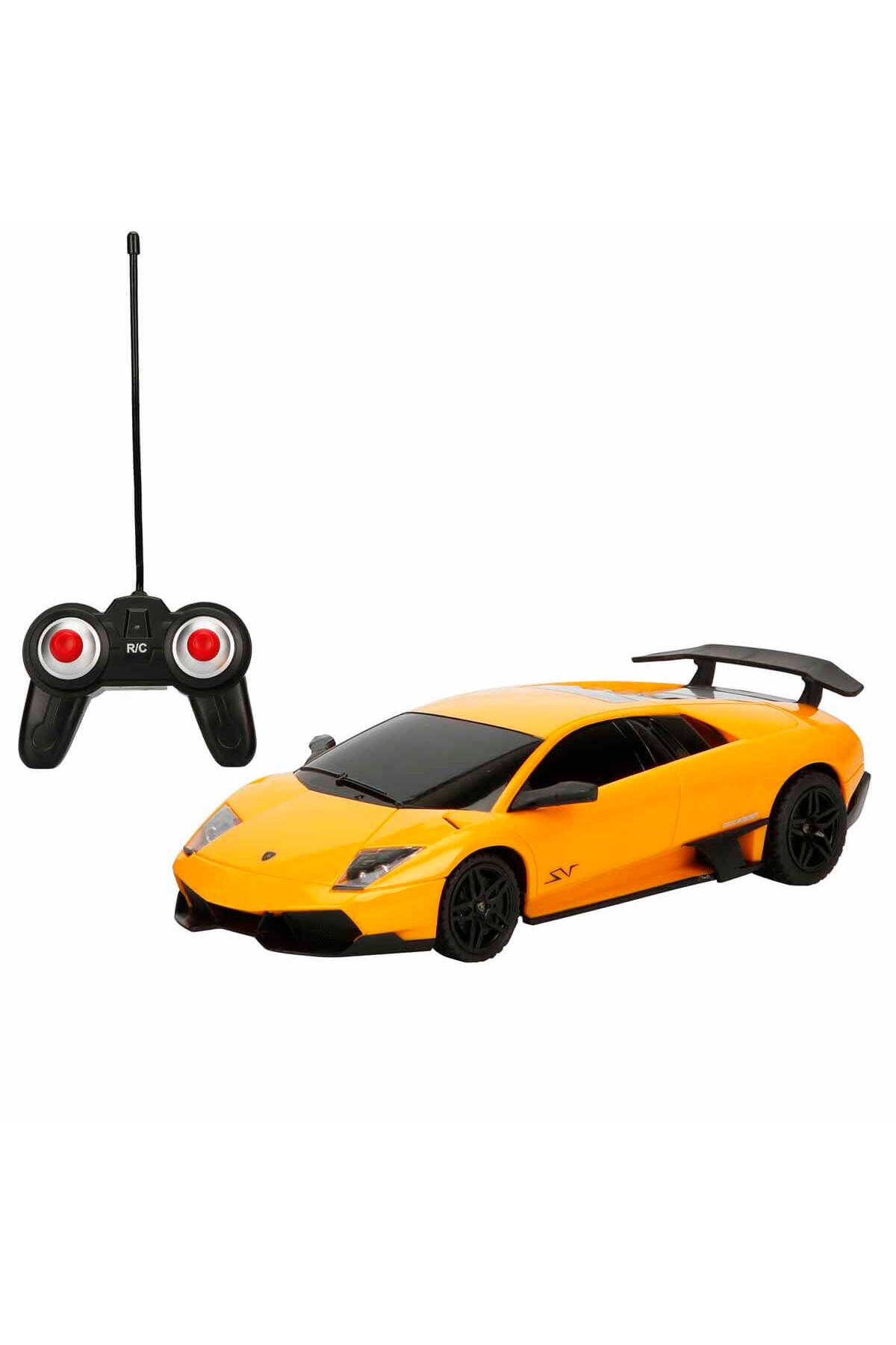 Sunman Suncon 1:24 Lamborghini Murcielago SV Işıklı Uzaktan Kumandalı Araba 39403 Sarı