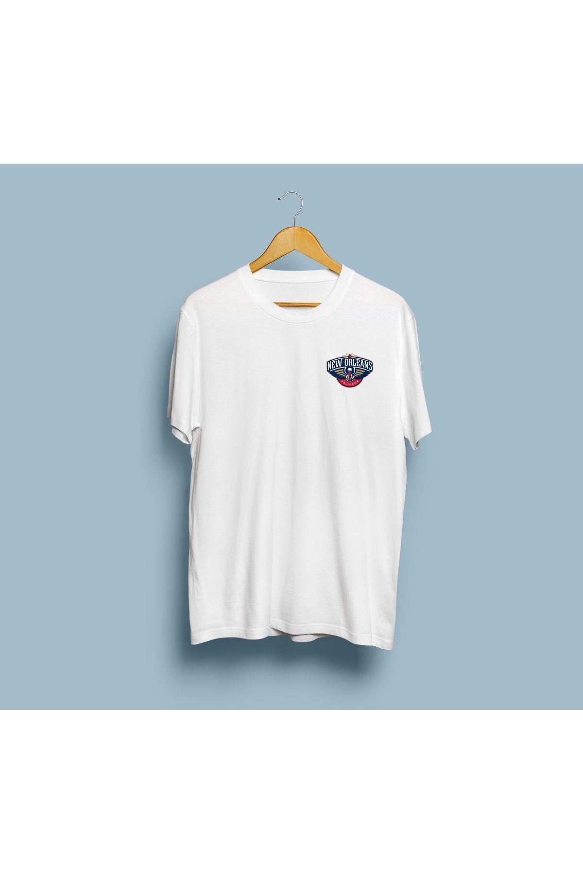 bahriyeli.jpeg Oversize New Orleans Pelicans Cep tasarım unisex T-shirt