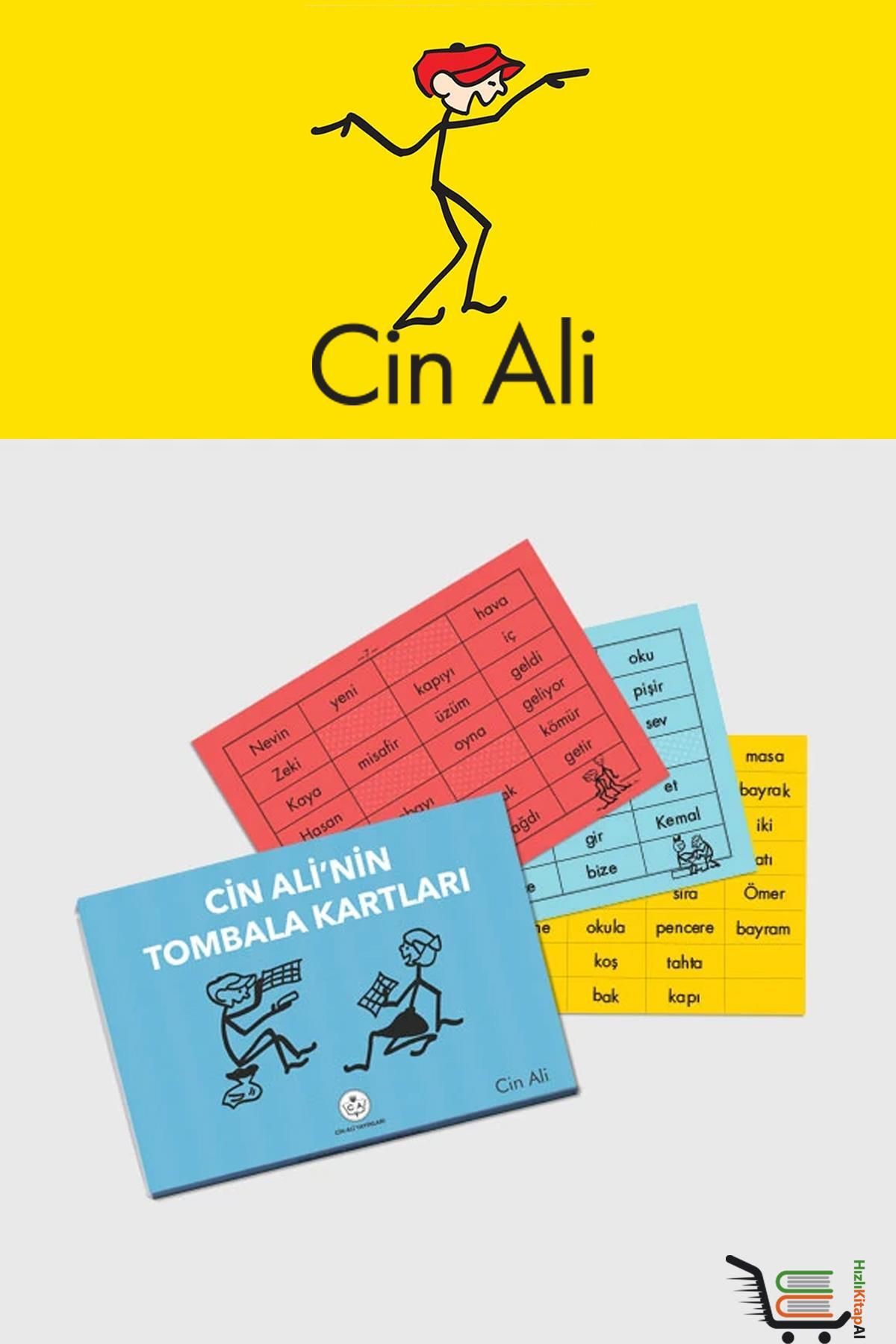 Cin Ali Yayınları-Bingo Cards of Genie Ali 1