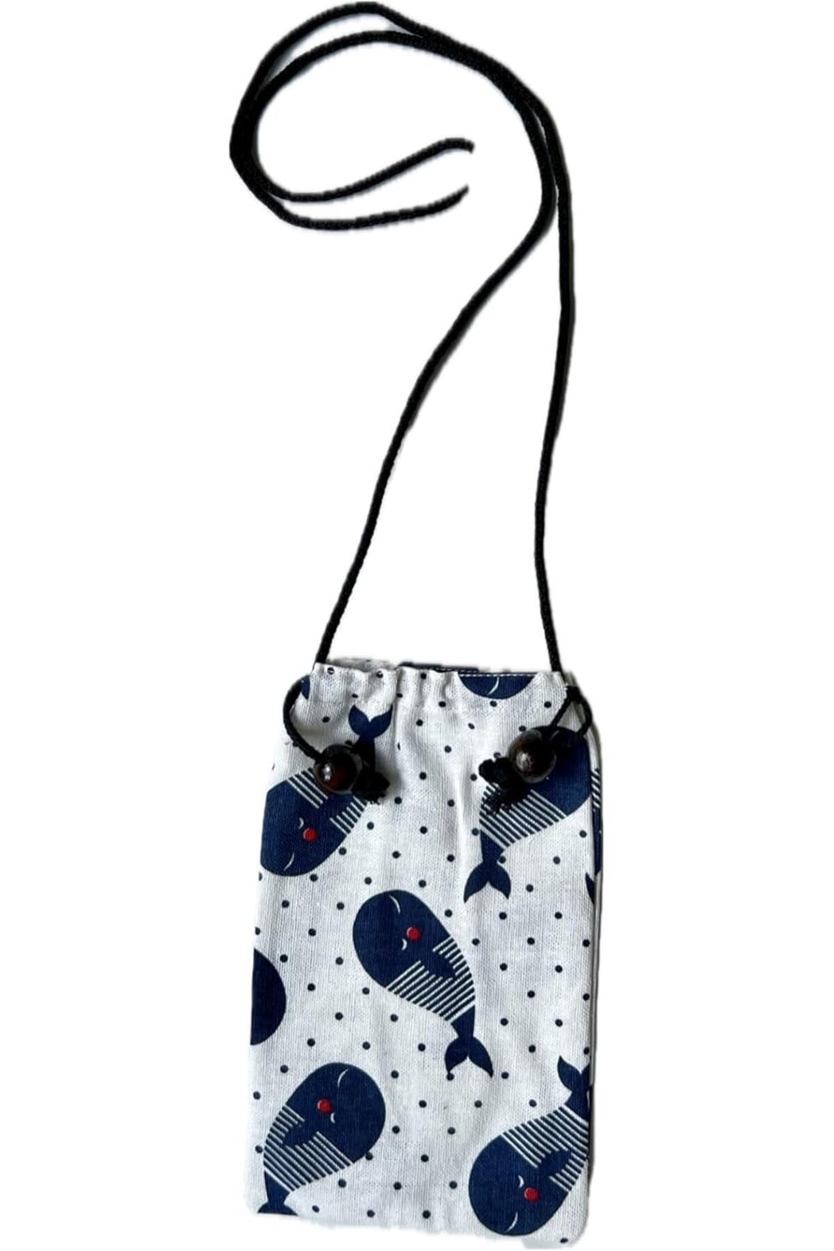 Generic-2 Pcs of Cloth Drawstring Mini Bag With Strap Ancient Style (03) 18×12 cm 3
