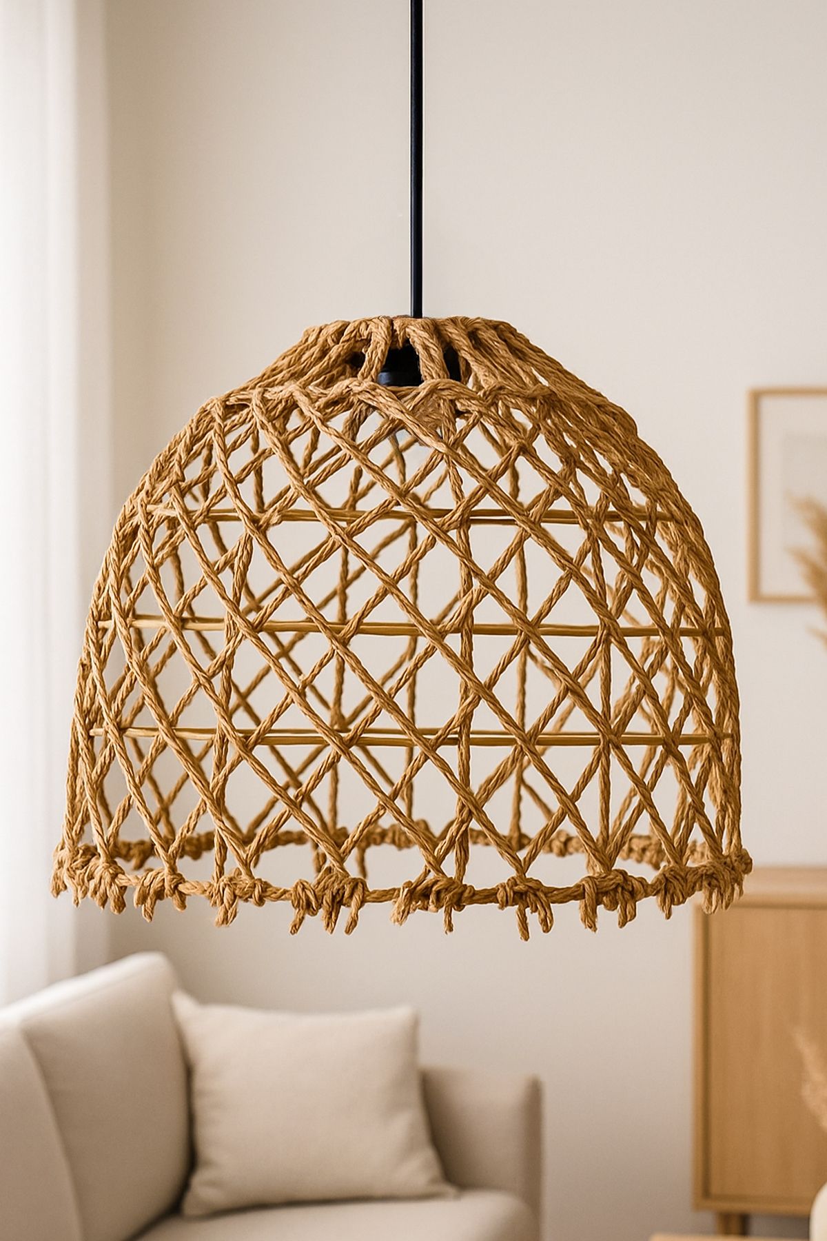 Hmydesign Aroha Handmade Tekli Sarkıt Avize