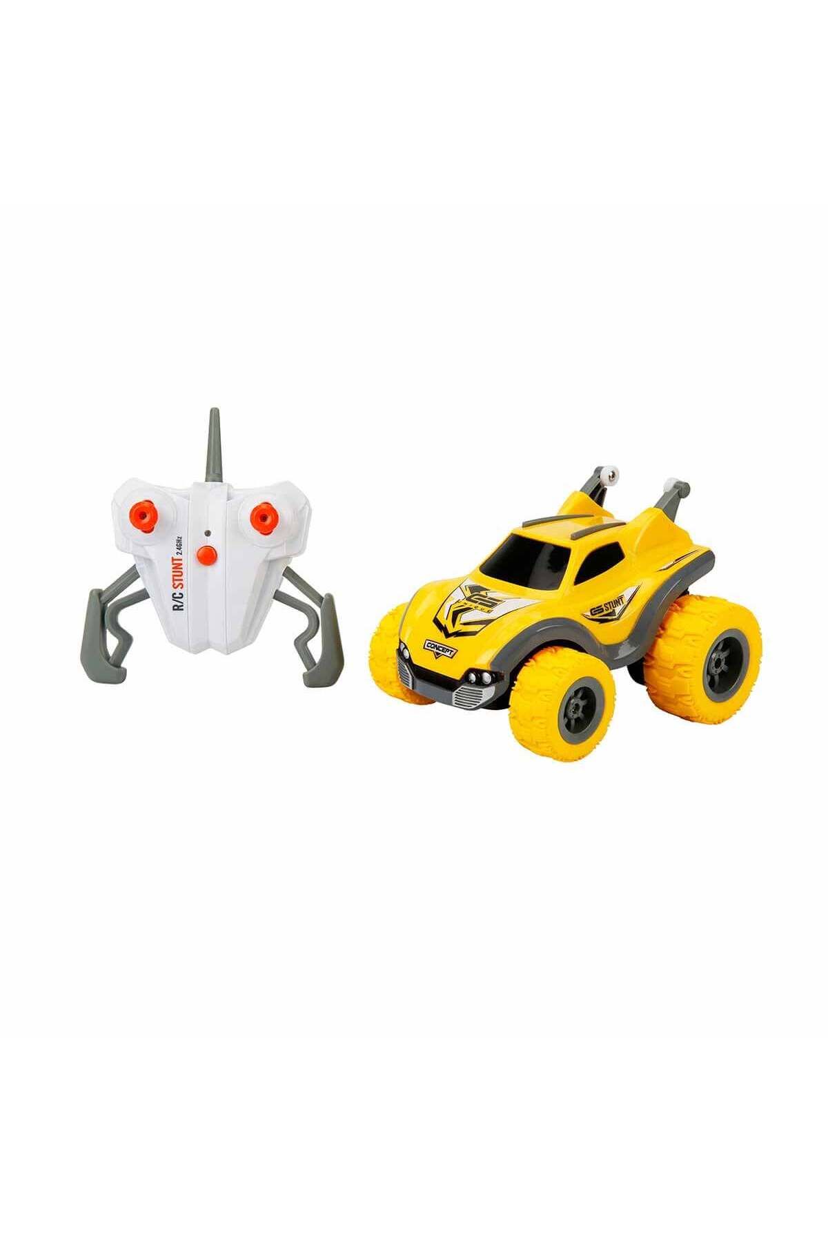 Sunman Suncon Mini Rambler 360 Derece Dönen Uzaktan Kumandalı Araba 16 cm 25321 Sarı
