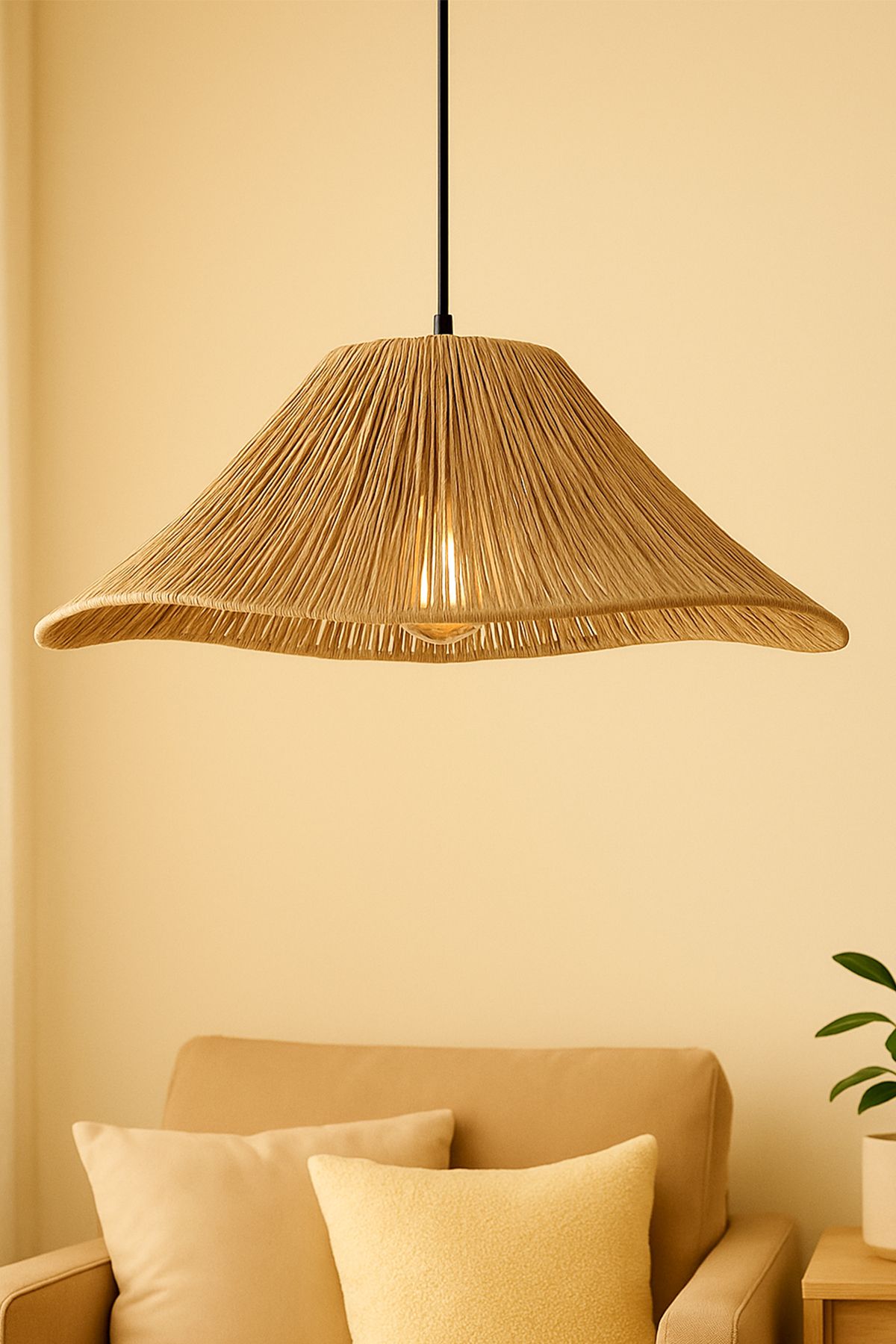 Hmydesign Mirae Handmade Tekli Sarkıt Avize