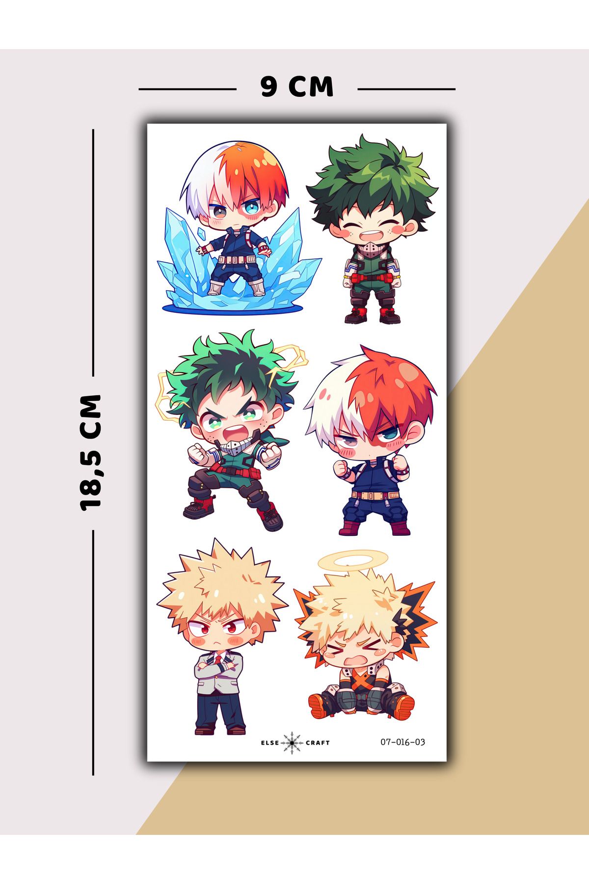 Else Craft My Hero Academia Anime Temalı 7.16