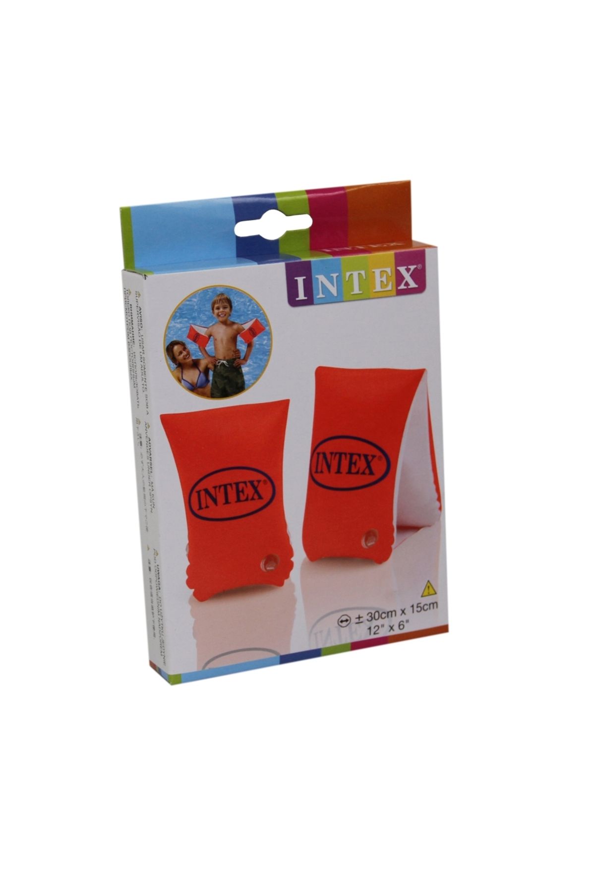 MAİN SHOP Intex 6-12 Yaş Şişme Havuz, Deniz Çocuk Kolluğu Kırmızı 30x15 Cm M-58641