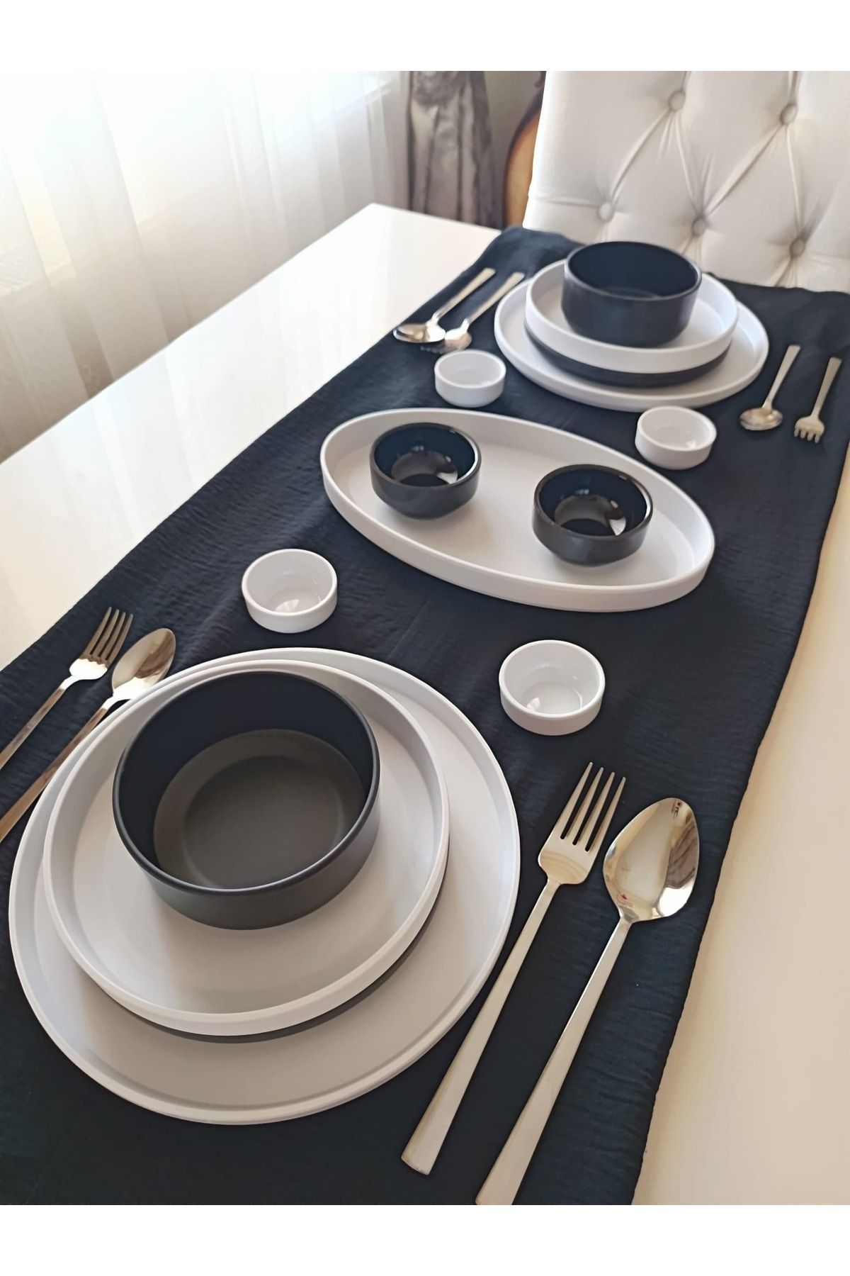 BARITCIOGLU Yemek takımı yeni model 2 kişilik 15 parça set