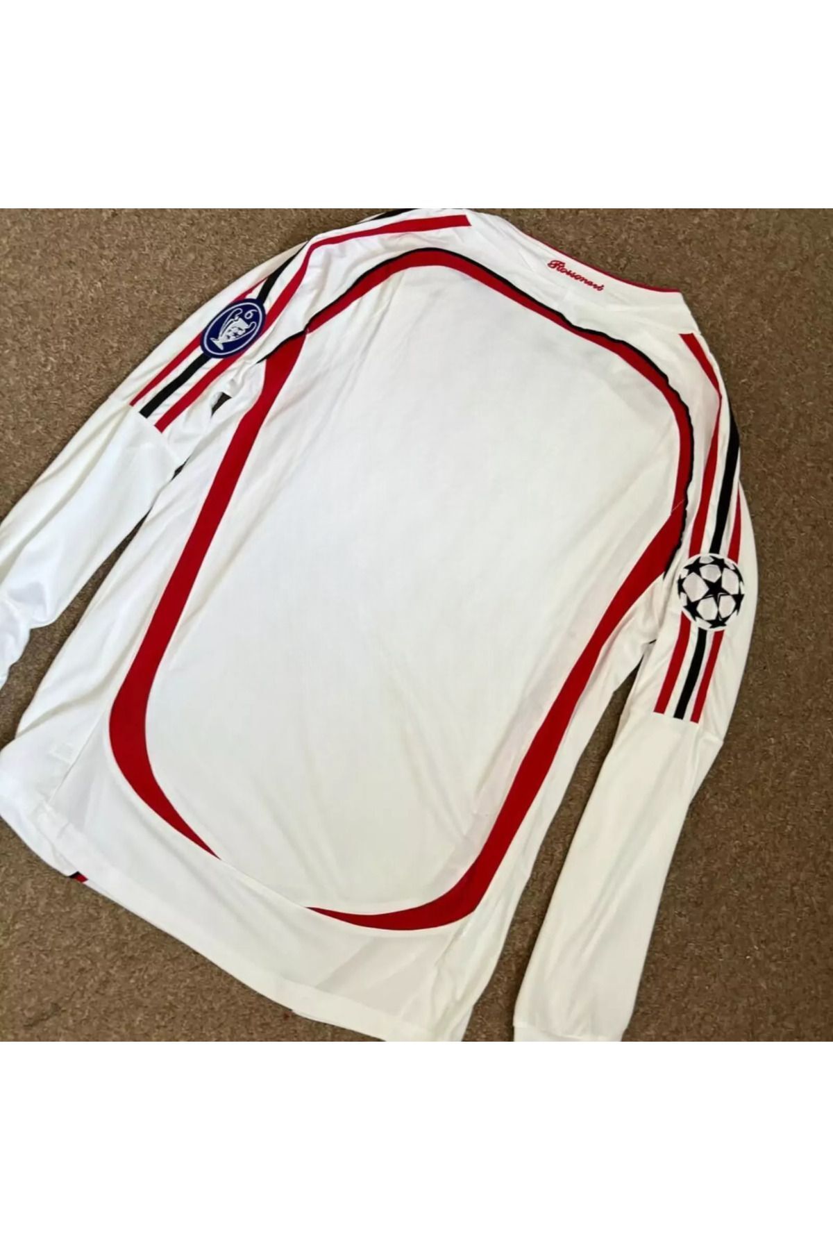 Atlas Global Milanın 2006/07 İsimsiz Jersey Uzun Kollu Beyaz Forması