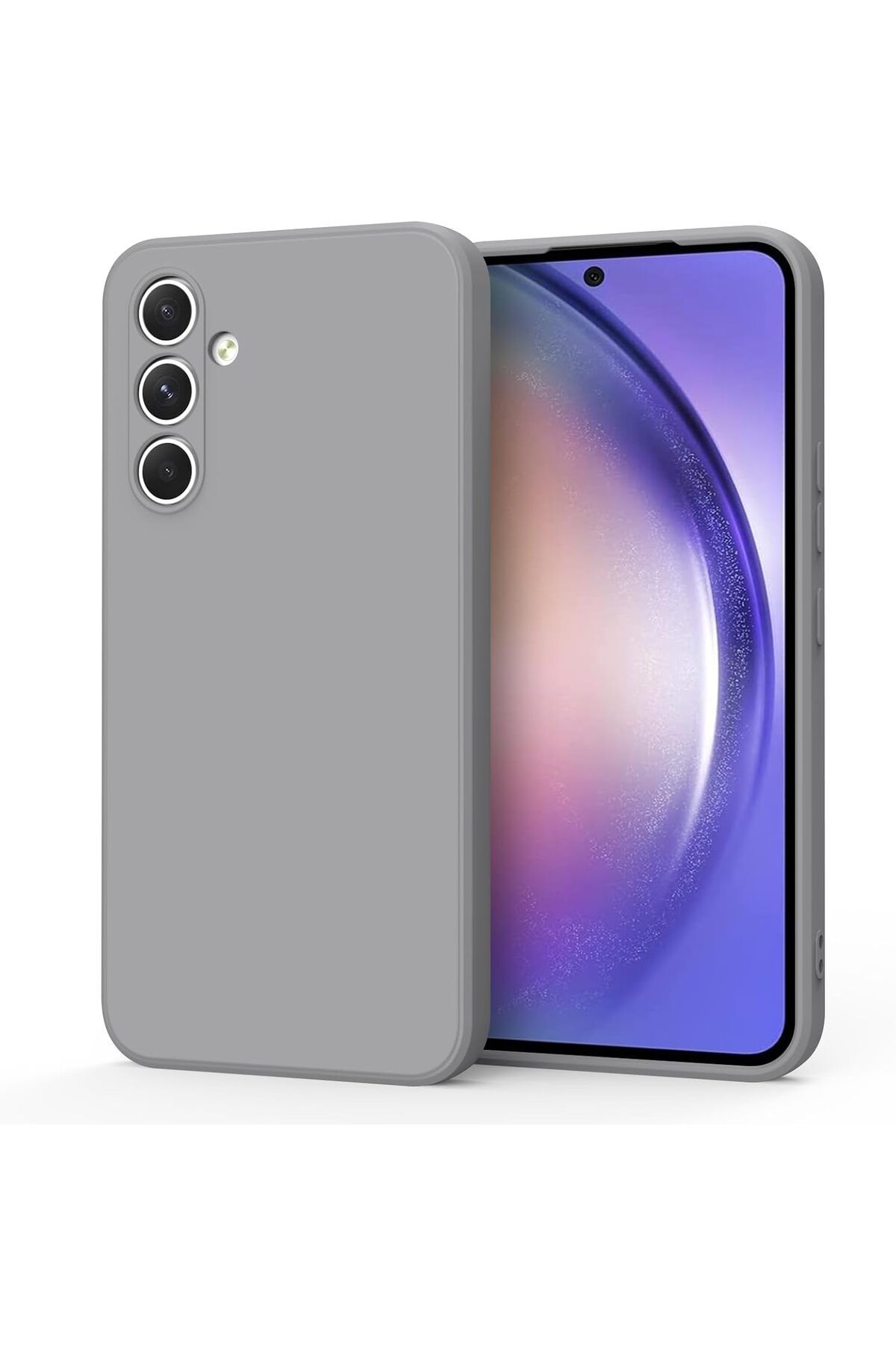 Leybaks Galaxy A54 Uyumlu Kılıf Içi Kadife Dayanıklı Kaymaz Silikon Case