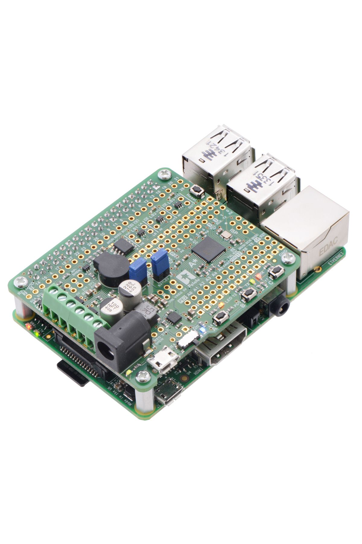 Pololu-A-Star 32U4 Robot Controller SV for Raspberry Pi (Without connectors) 2