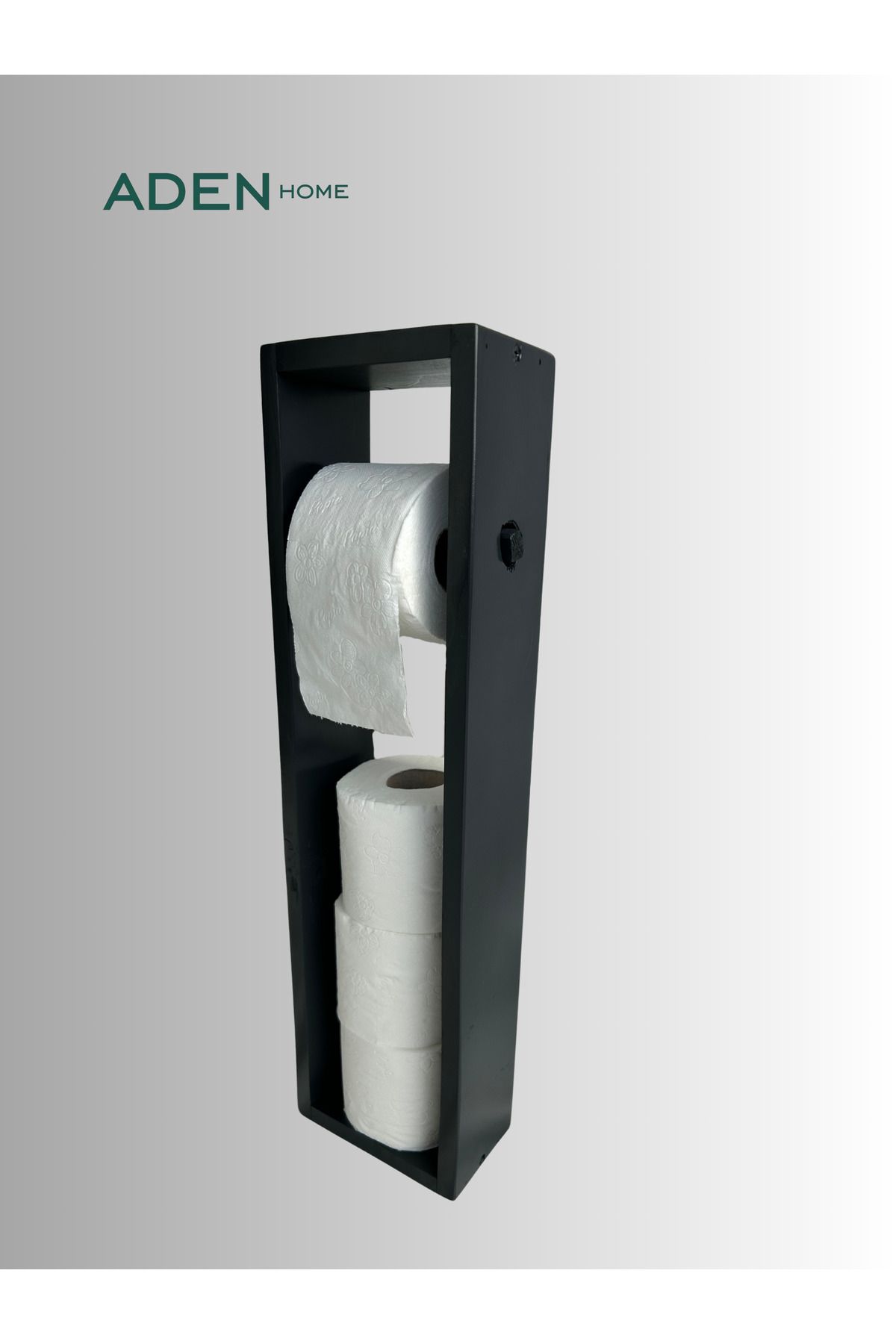 aden home senin evin senin dünyan WC Tuvalet Kağıtlığı, Klozet Rafı, Banyo Düzenleyici Raf, Banyo Lavabo Dolabı, WC Kağıtlık