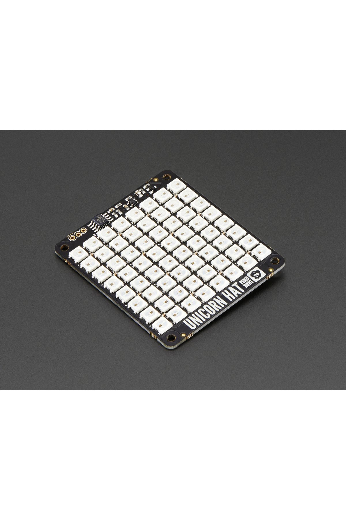 Pimoroni-Unicorn Hat - 8x8 RGB LED Shield for Raspberry Pi A+/B+ 1