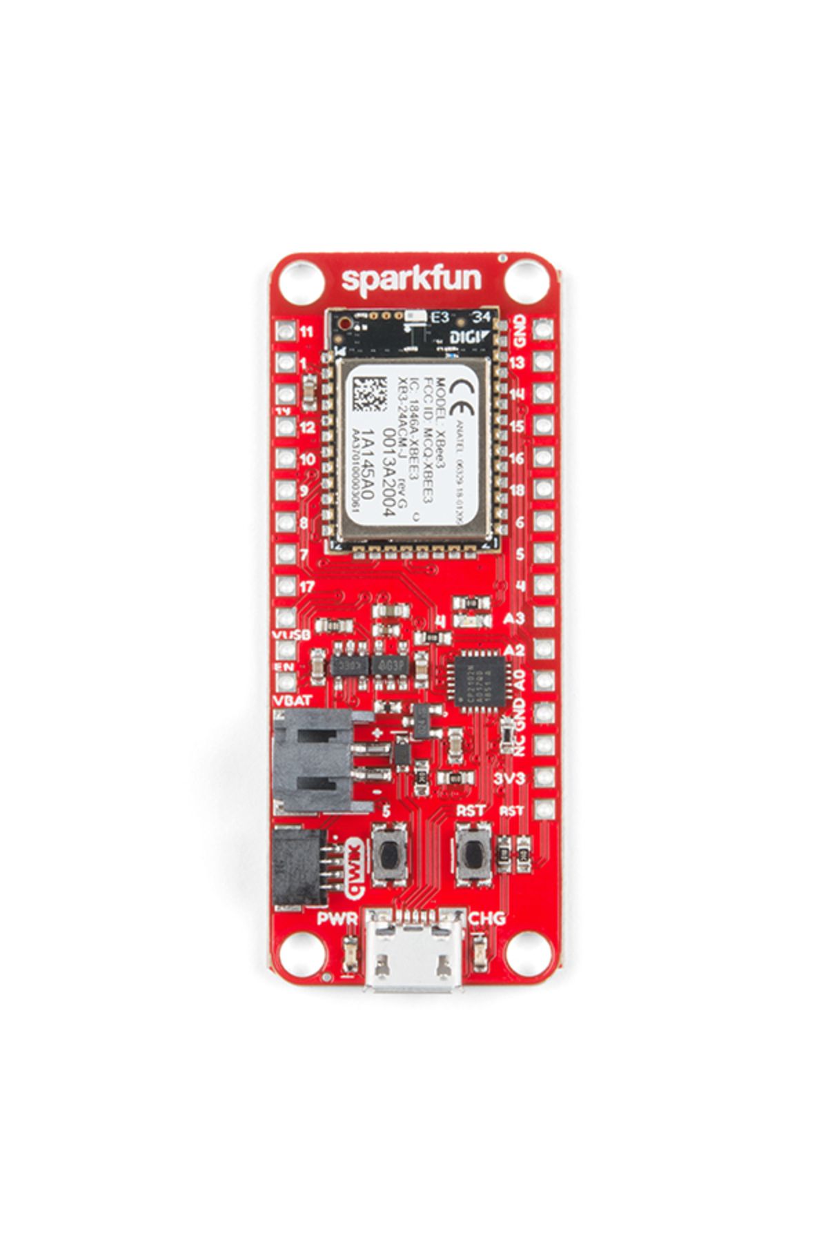 Sparkfun-Thing Plus - XBee3 Micro Development Board with Chip Antenna 3